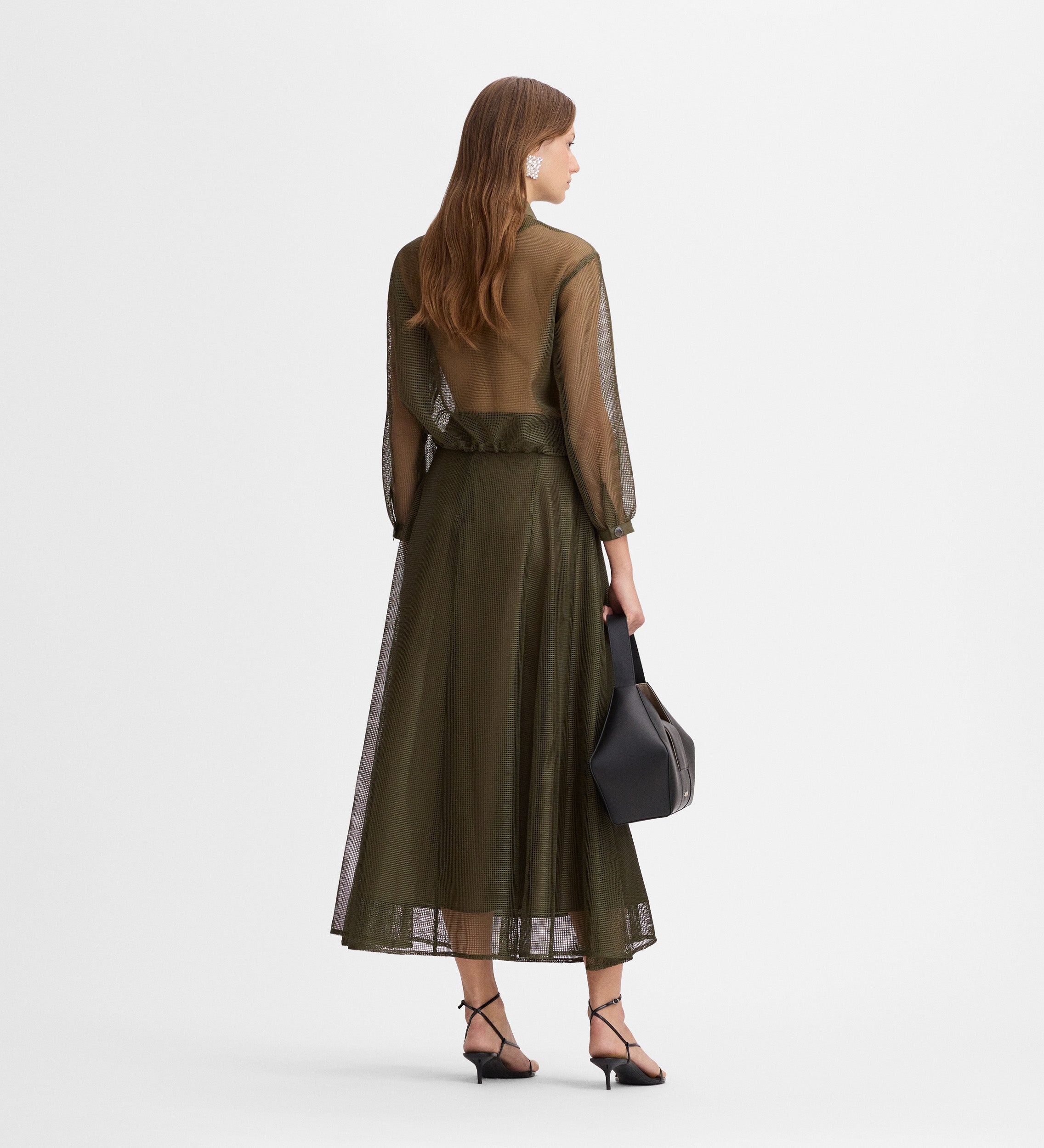 Veste tissu resille