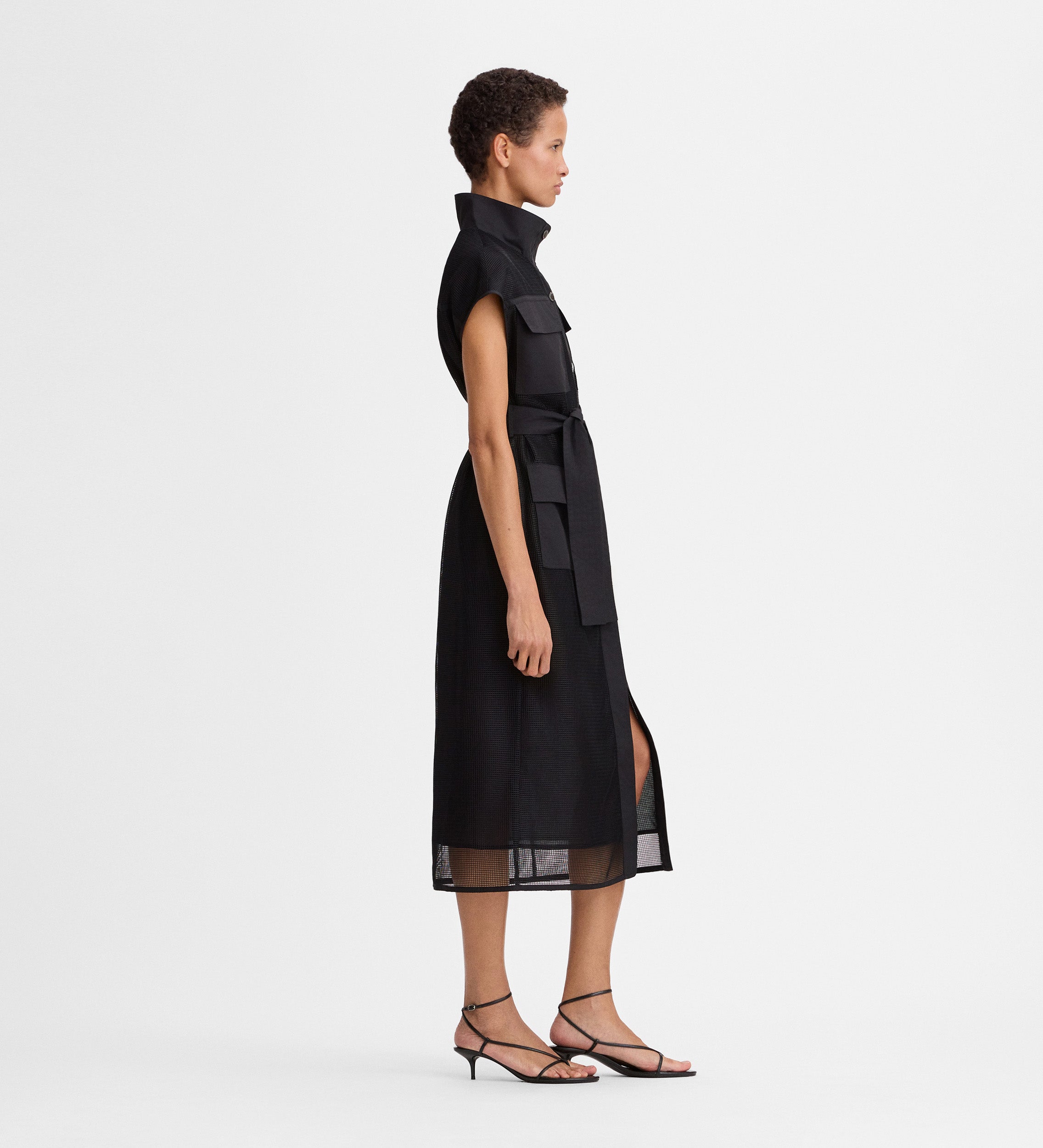 Robe safari résille