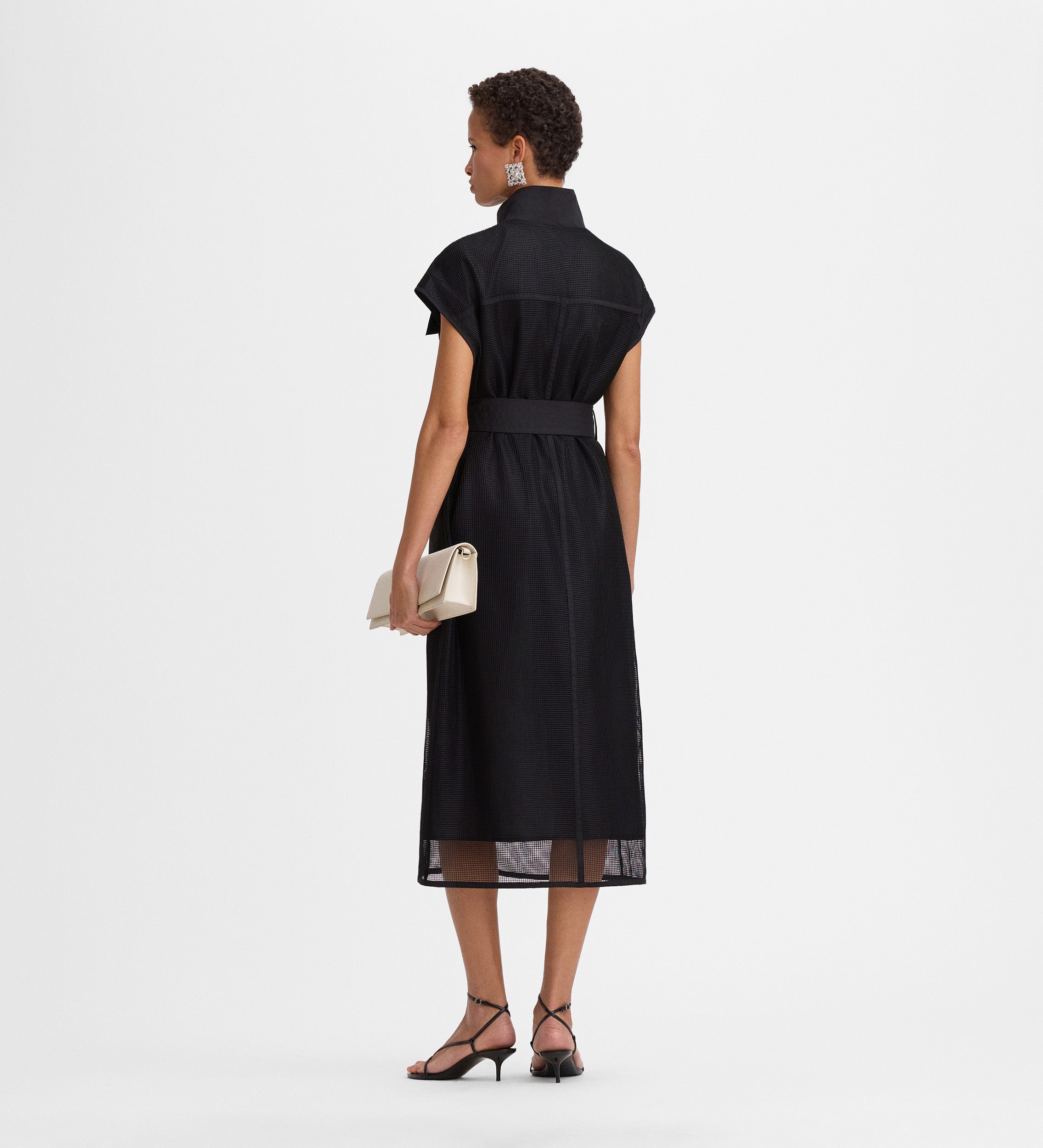Robe safari résille