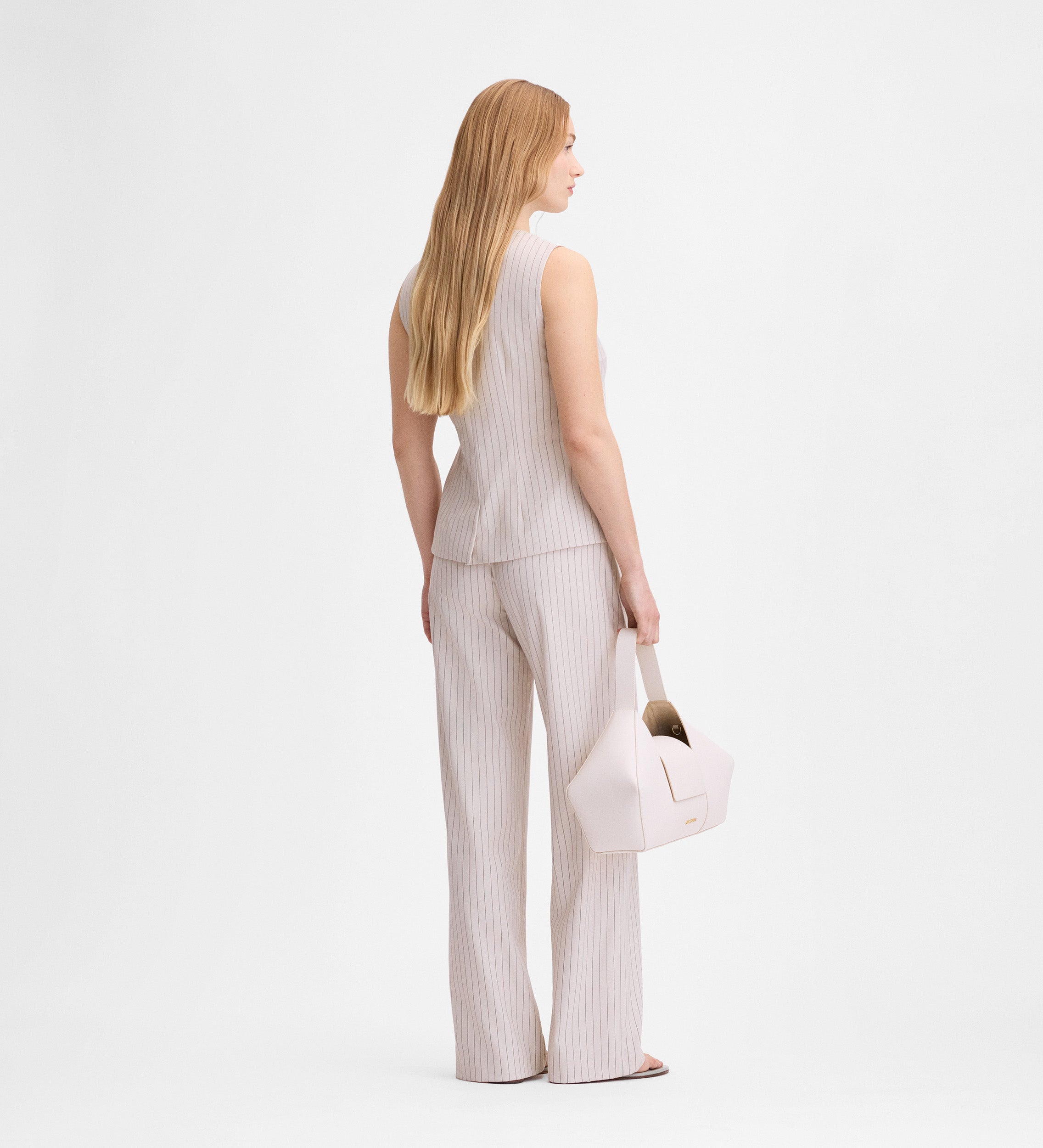 Pinstripe vest