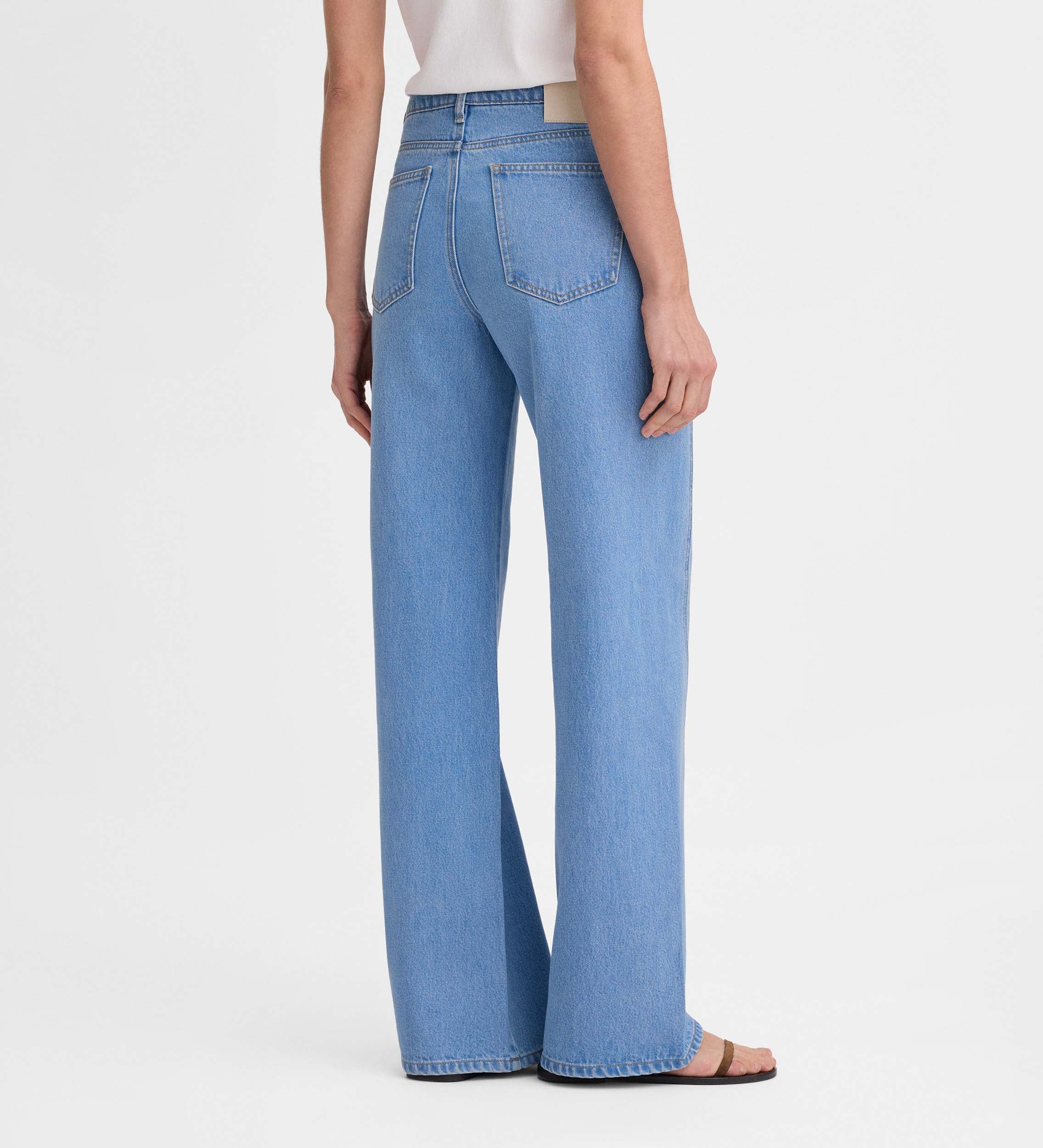 Pantalon jean large