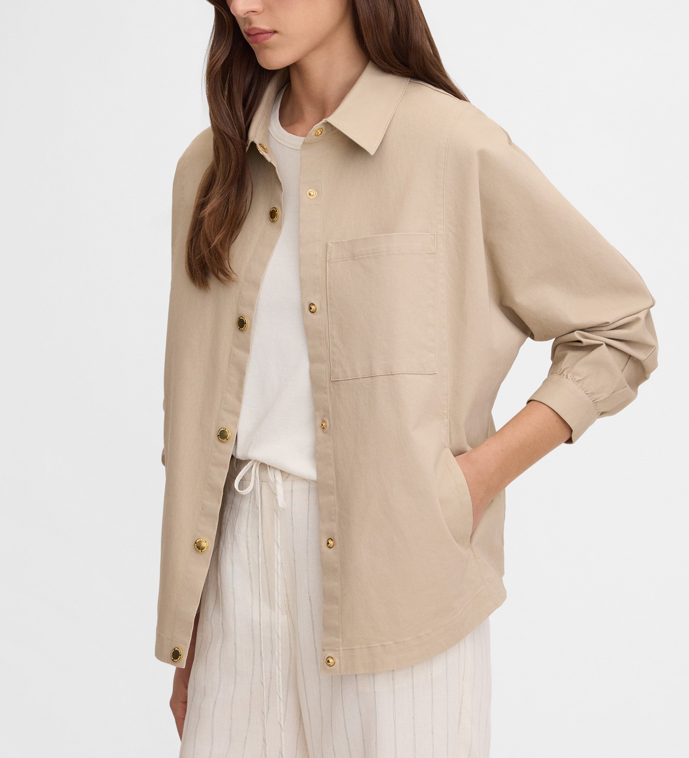 Overshirt with pockets