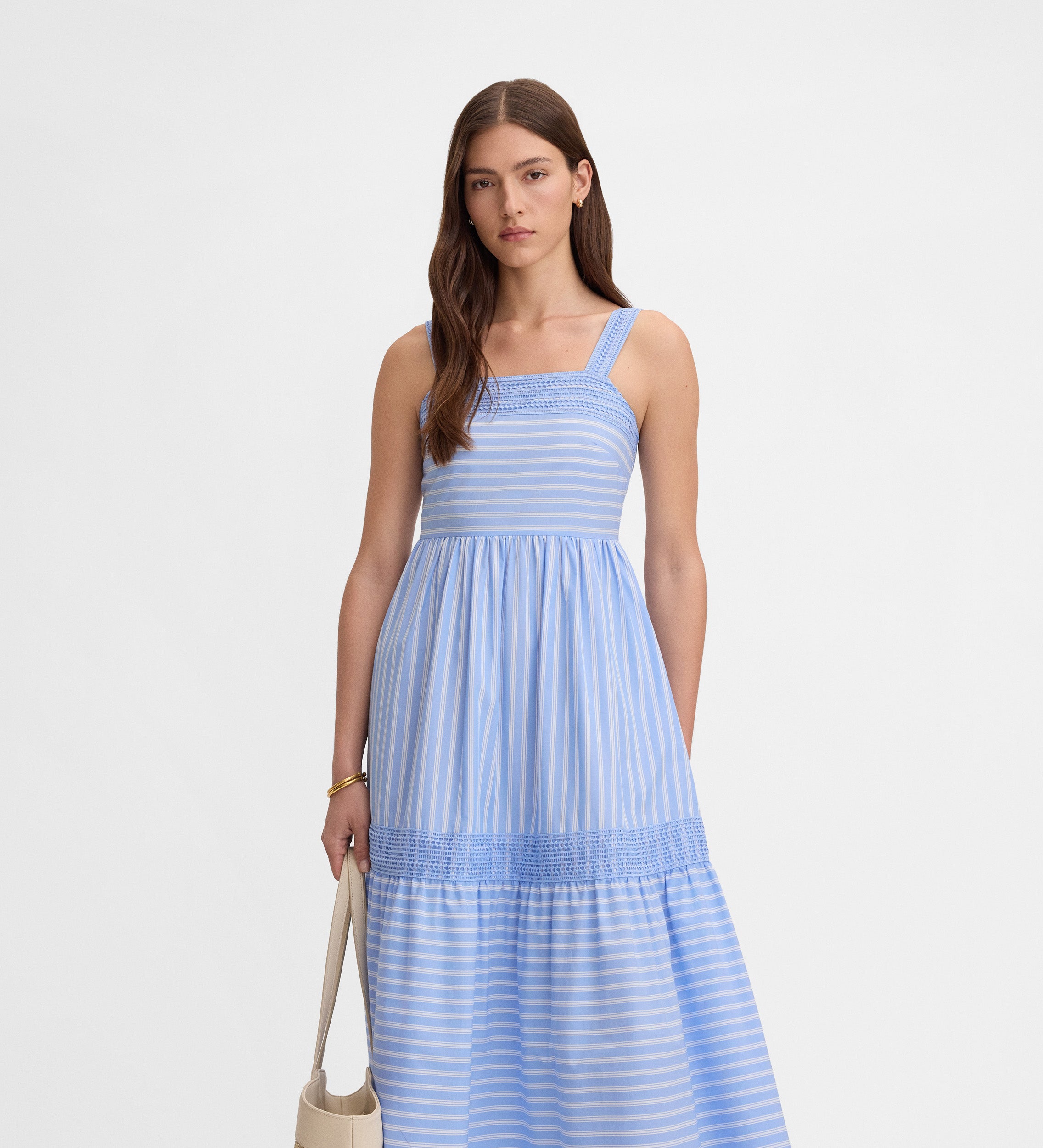 Striped camisole dress