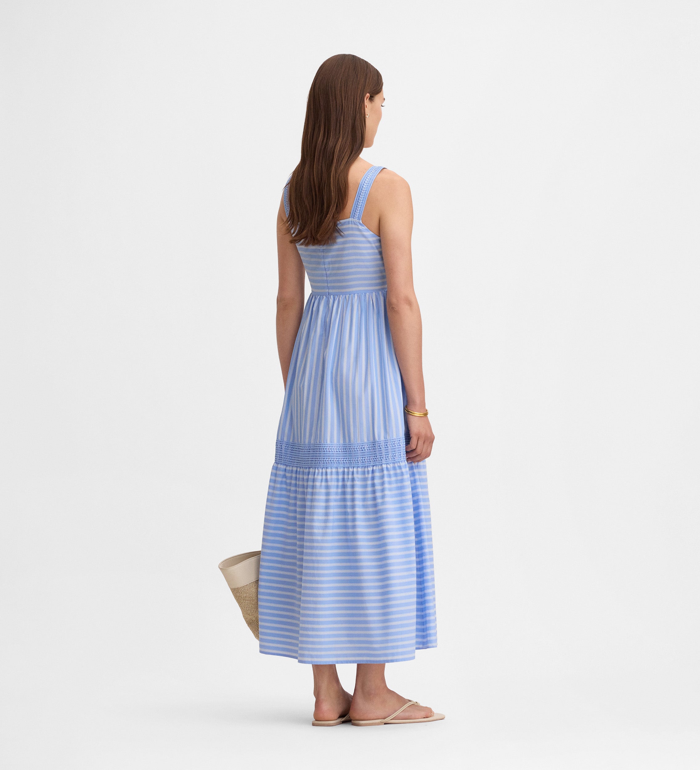 Striped camisole dress