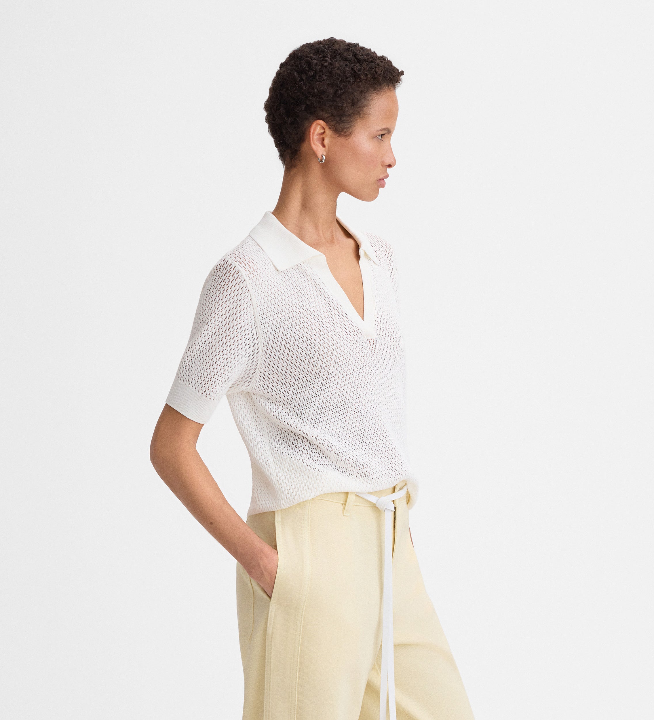 Top en maille polo