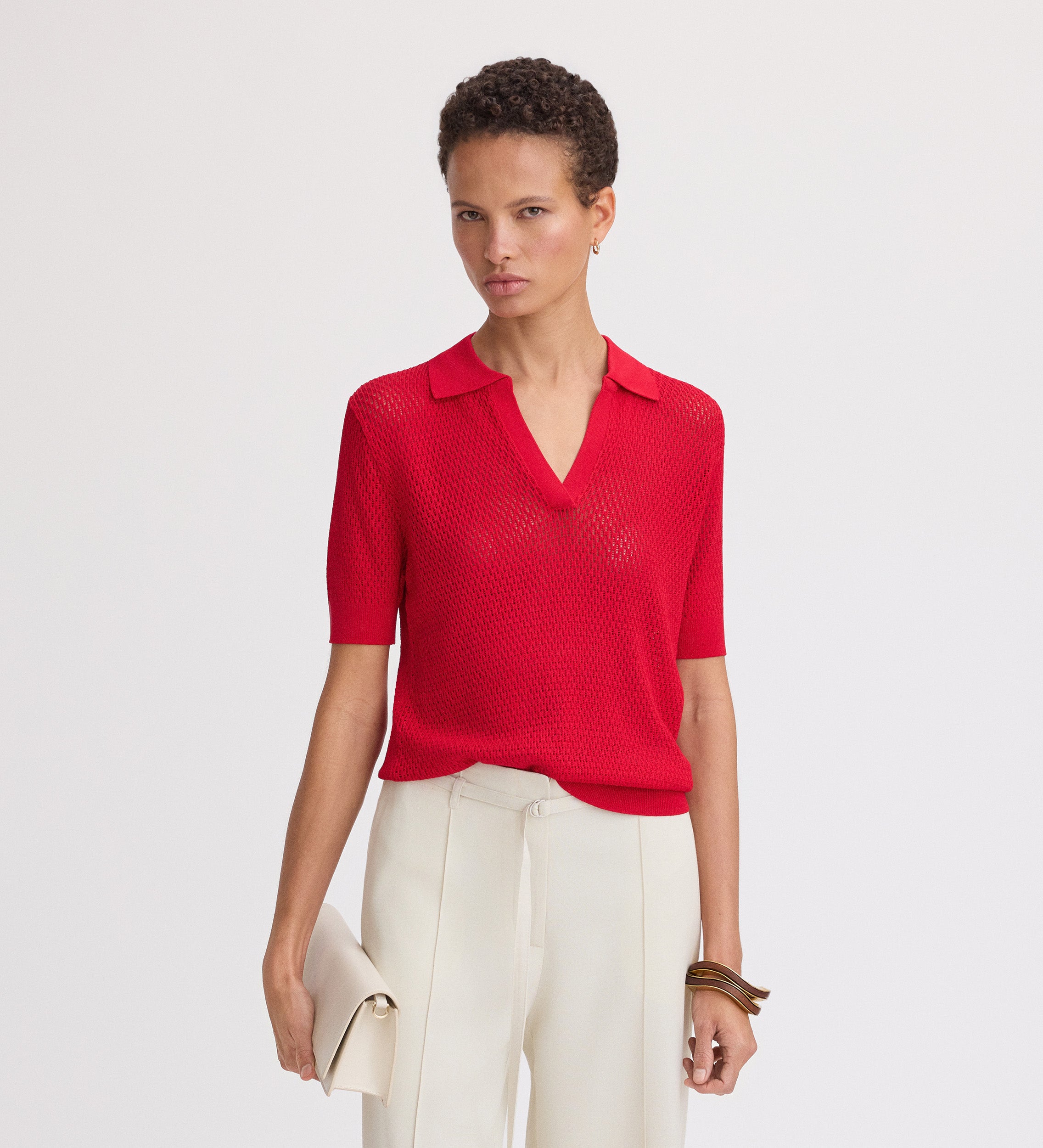 Top en maille polo