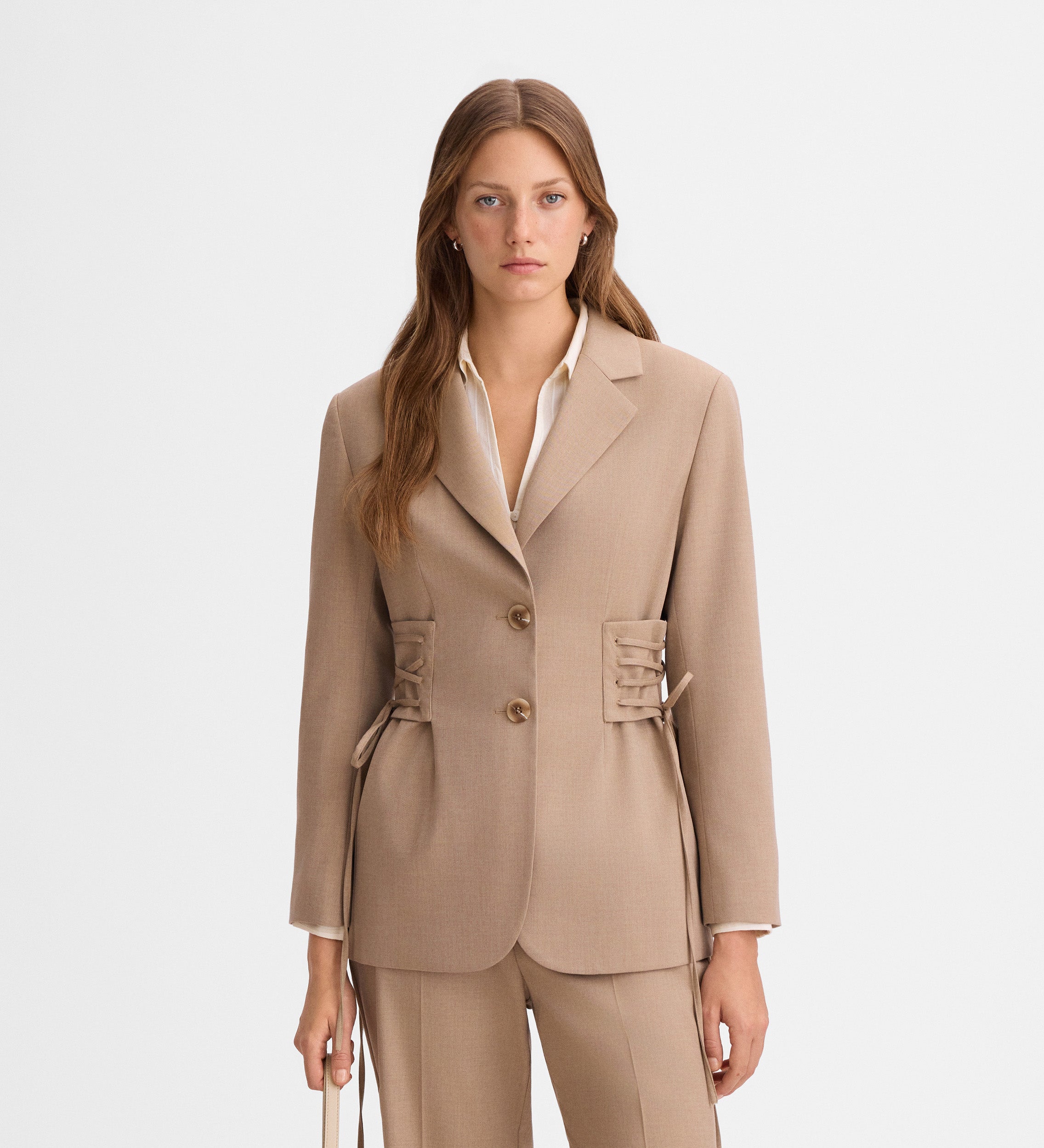Corset style blazer