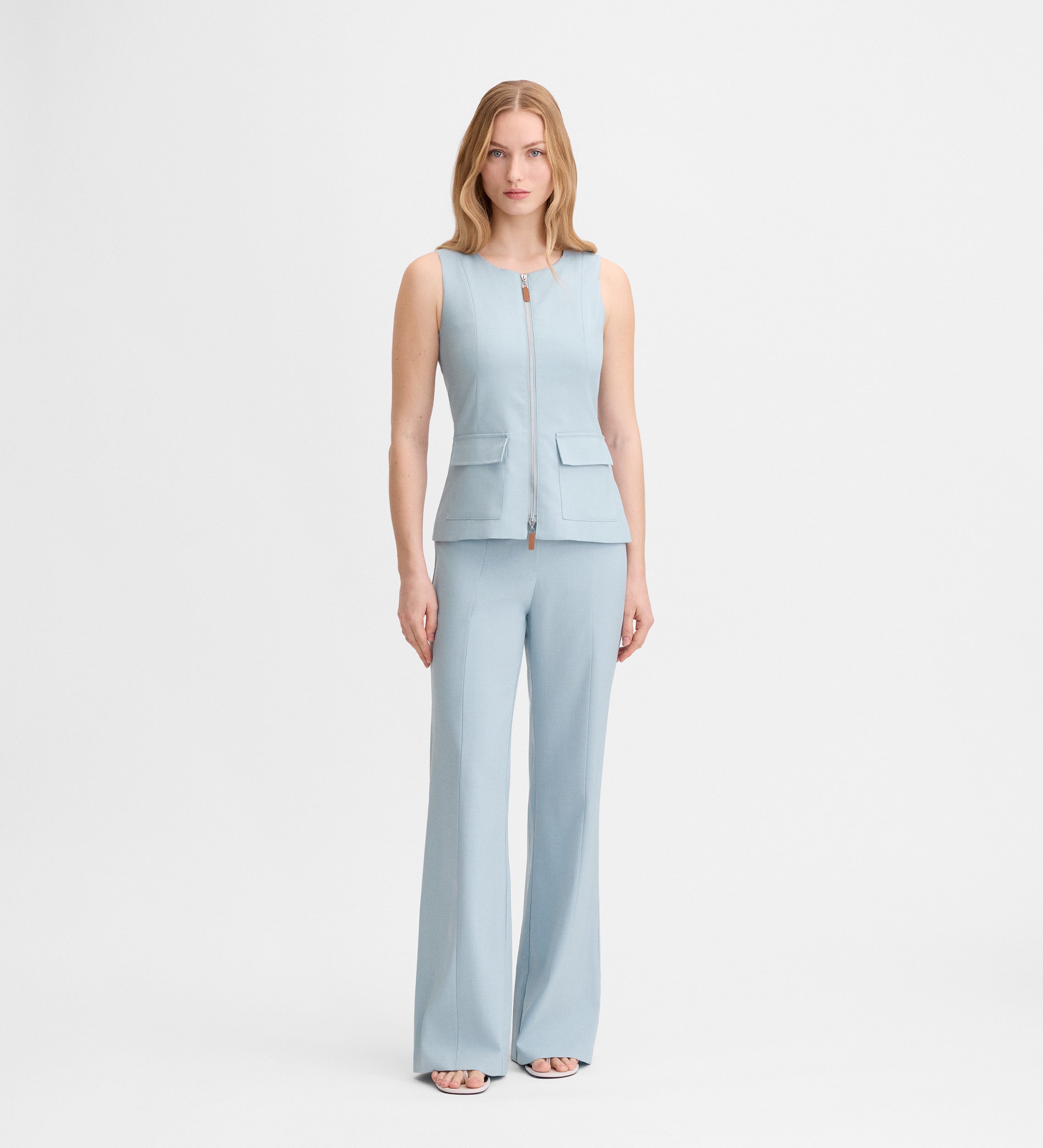 Long straight pants