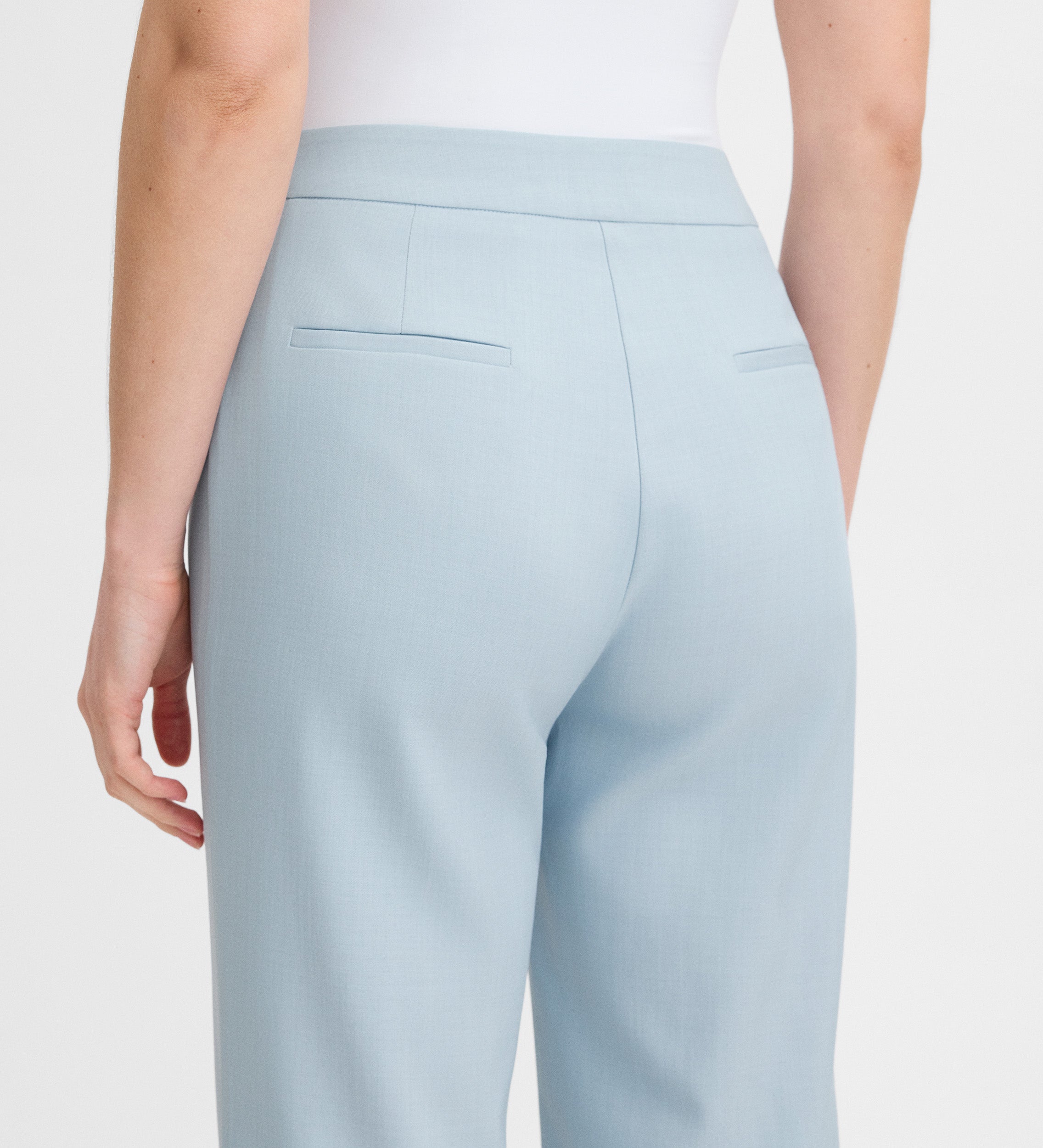 Long straight pants