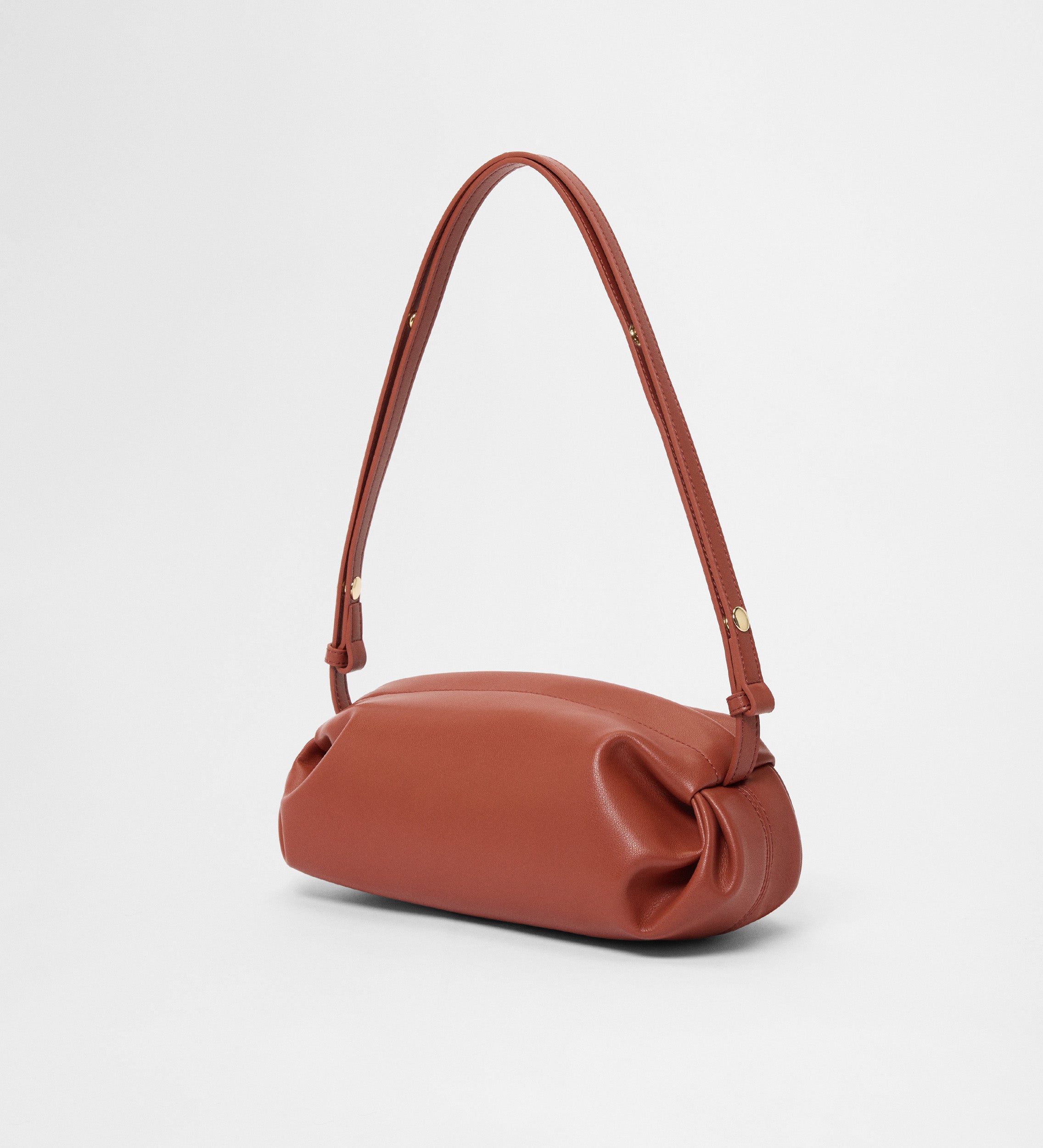 Bolso piel baguette