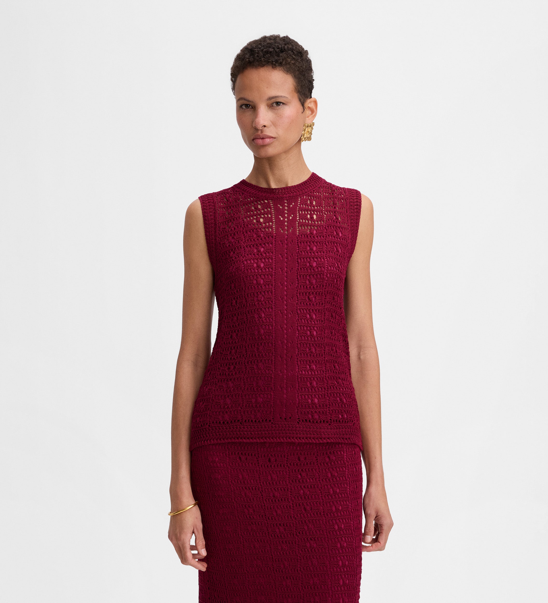 Open-knit top