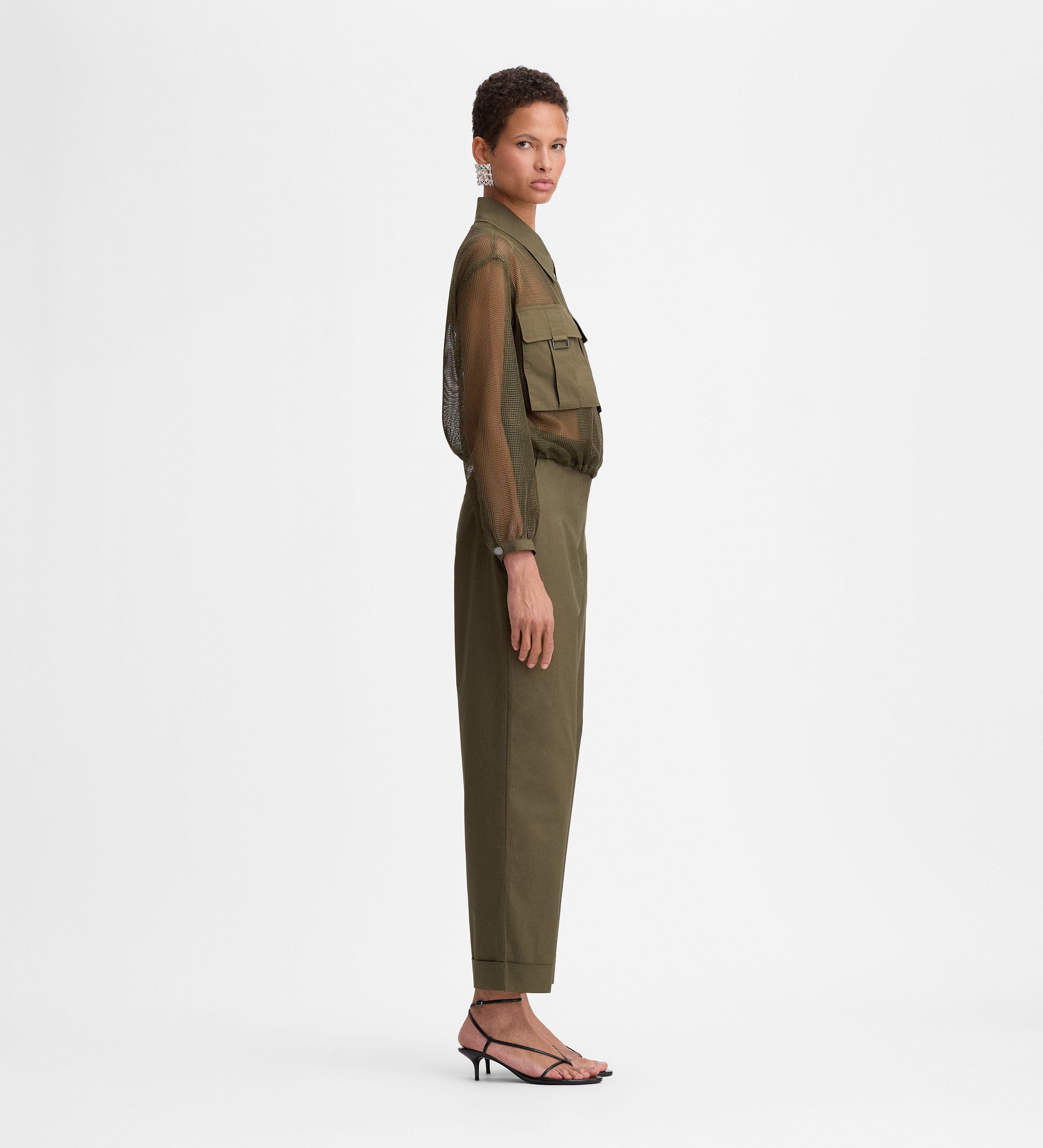 Pantalon droit long