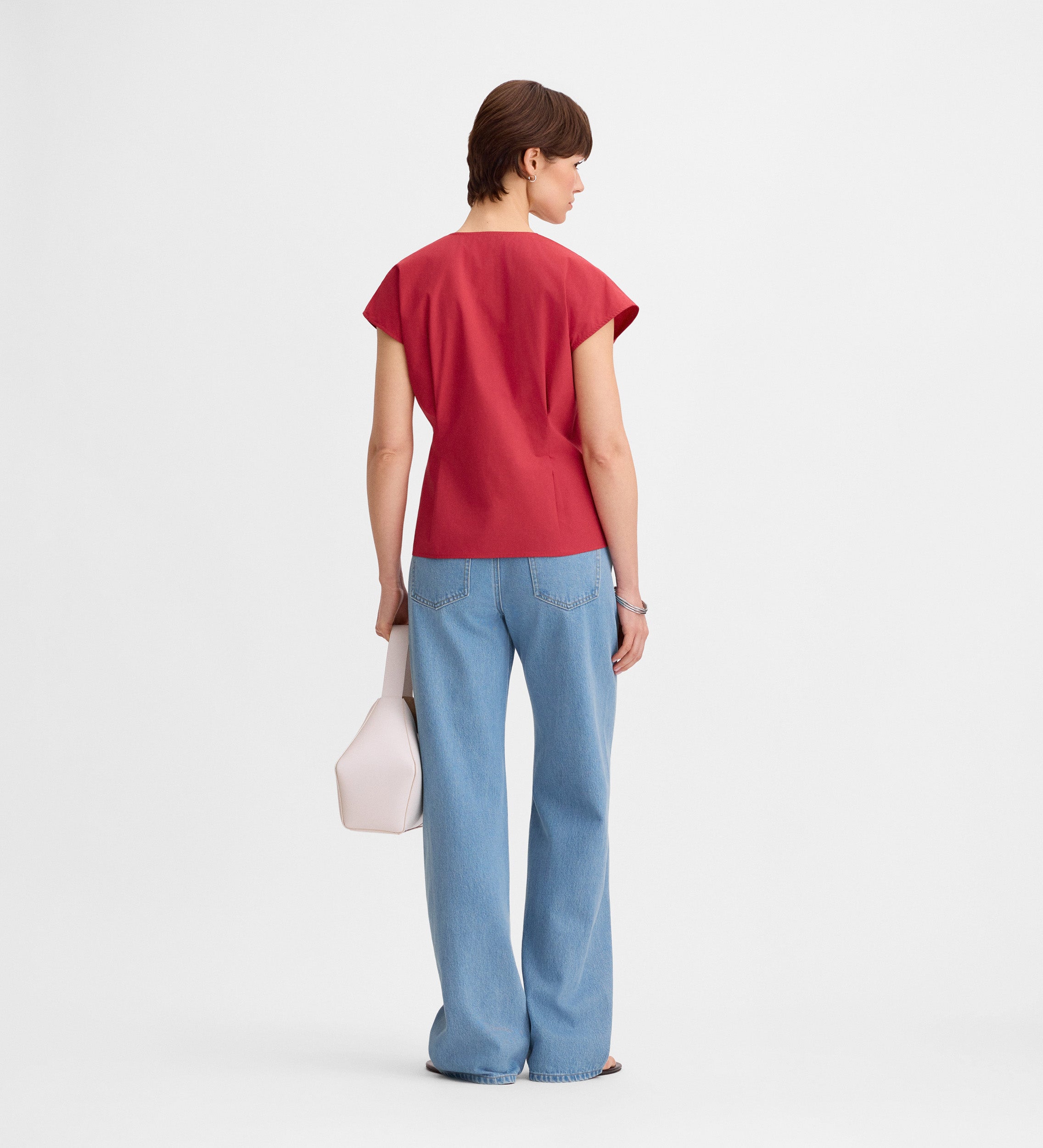 Top ajusté en coton