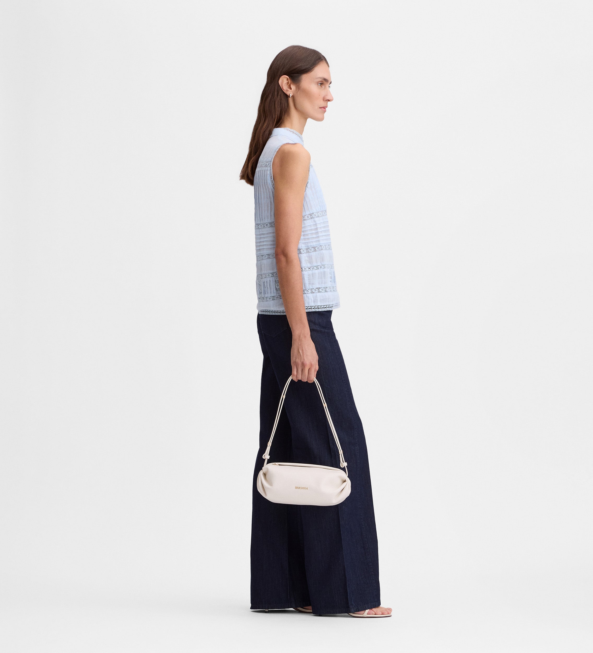 Top en maille fantaisie