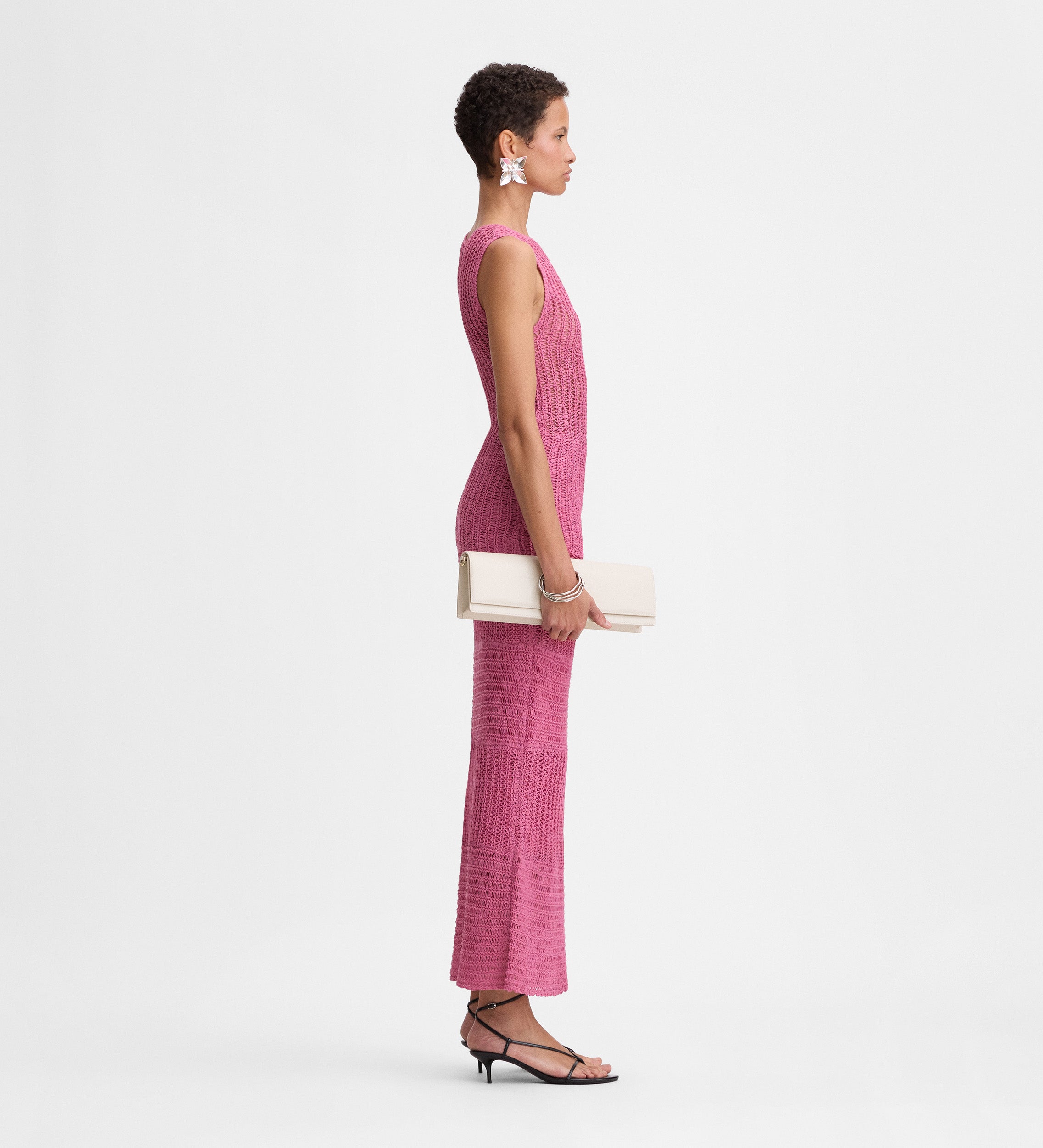 Long knit skirt