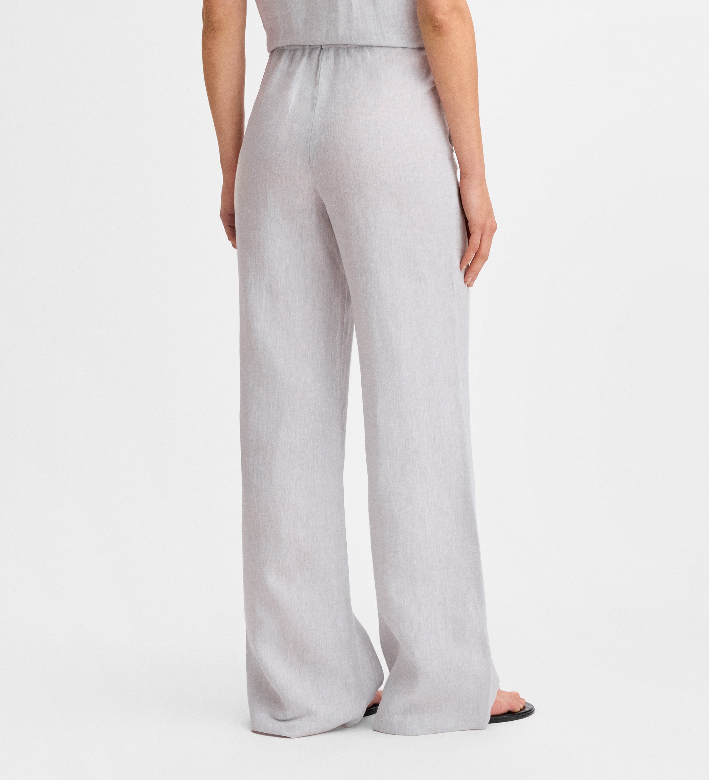 Wide linen pants