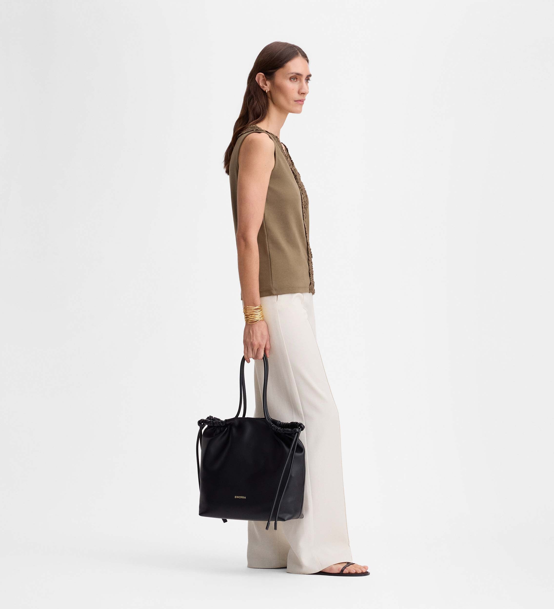 Top bordado textil