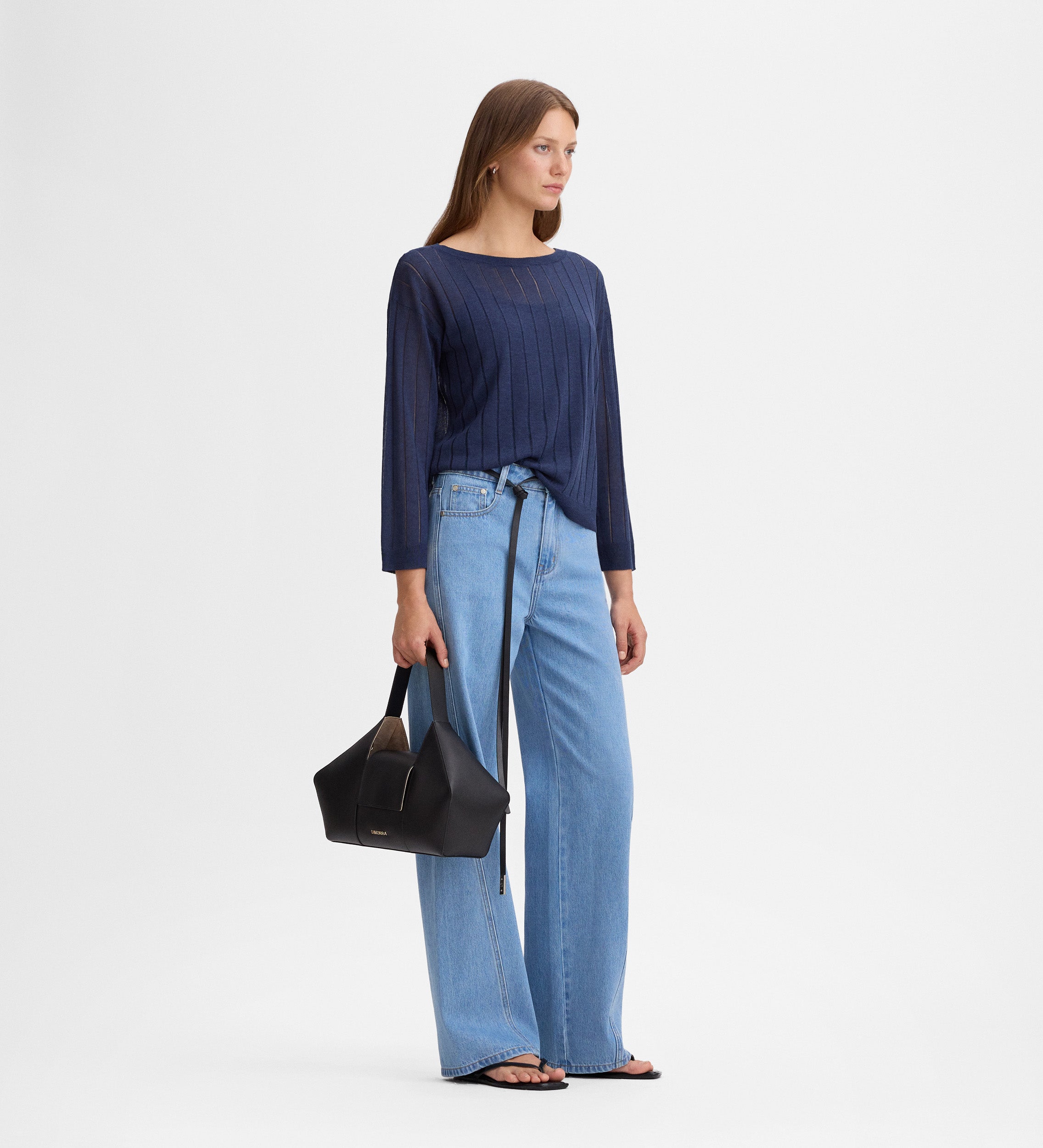 Pull ajouré ample