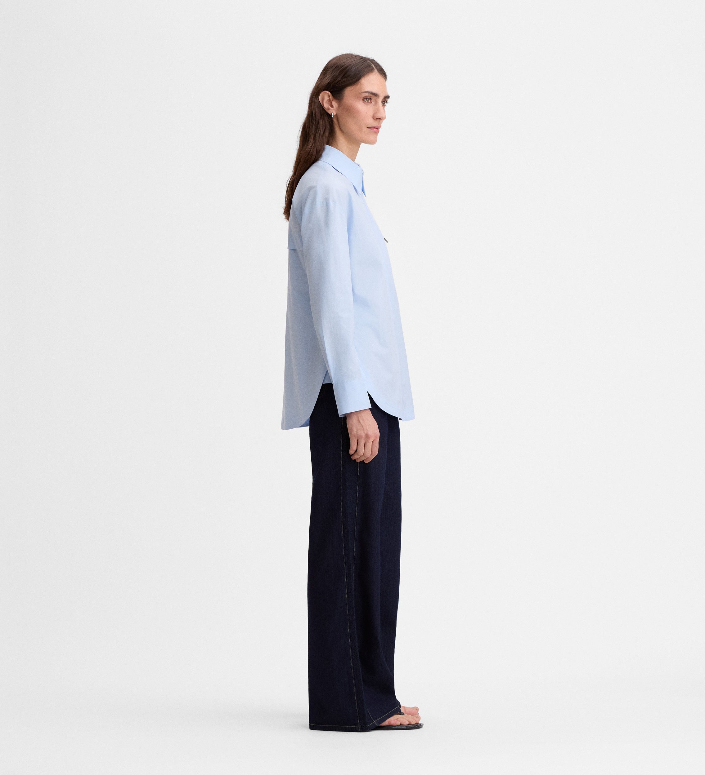 Zip-up shirt