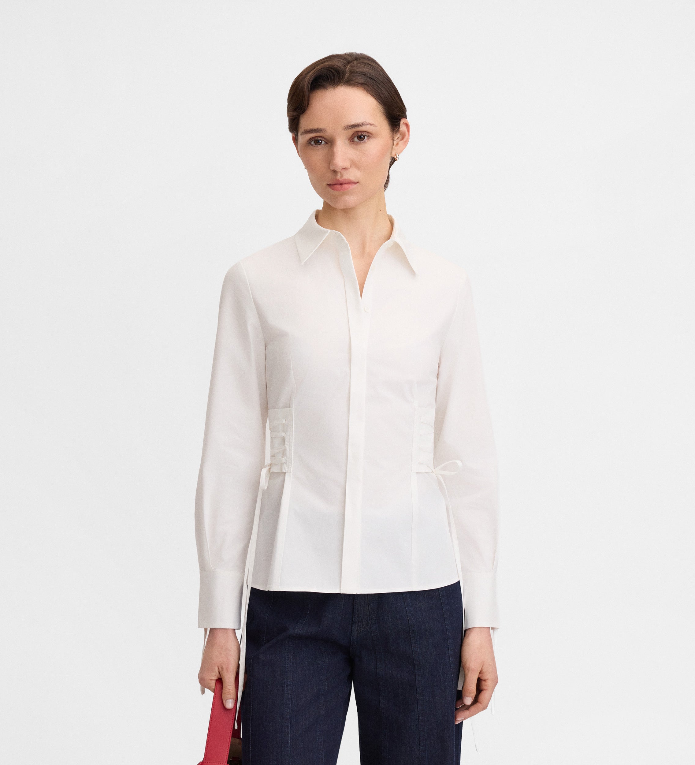 Corset detail shirt