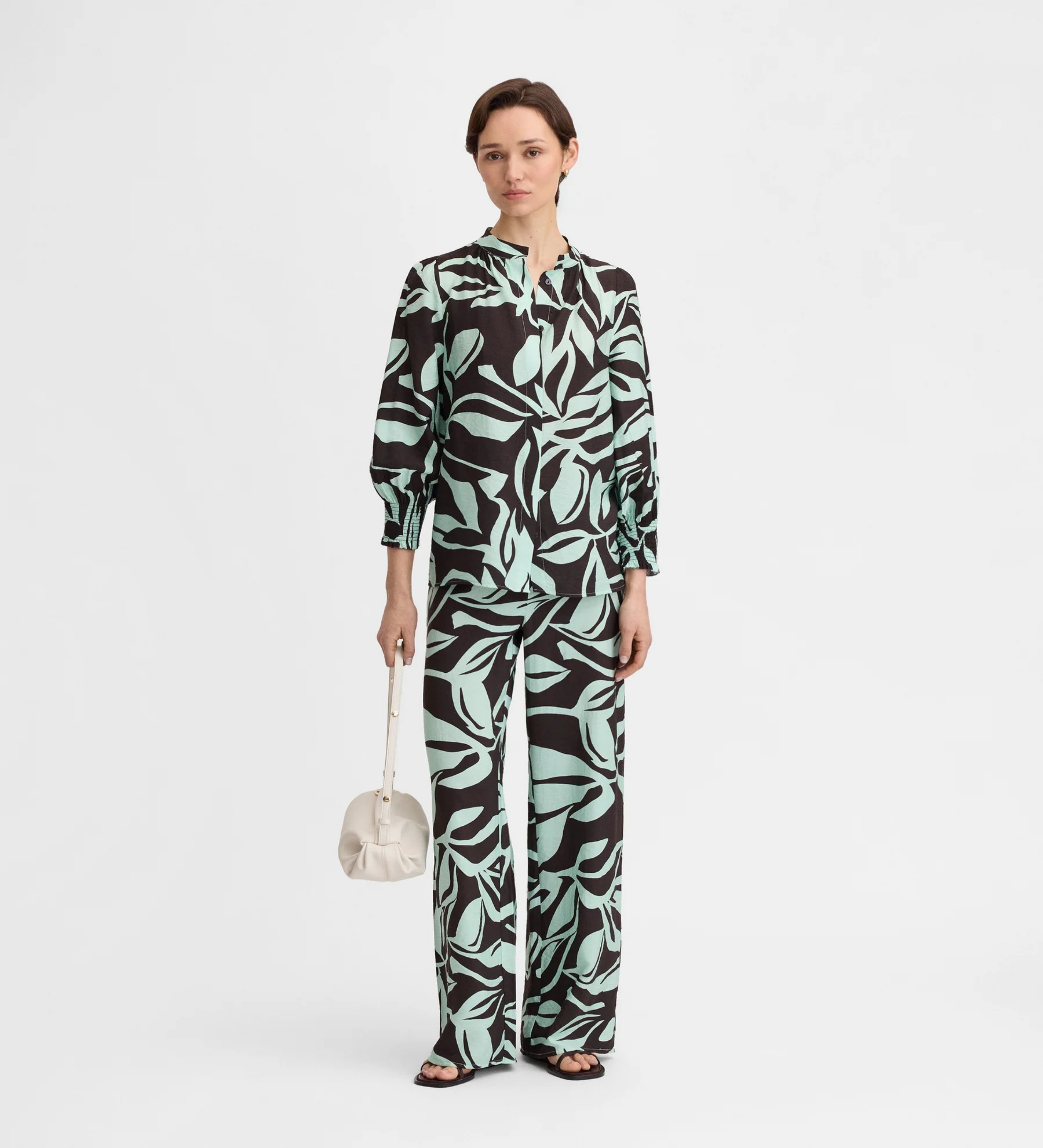 Pantalon imprimé fluide