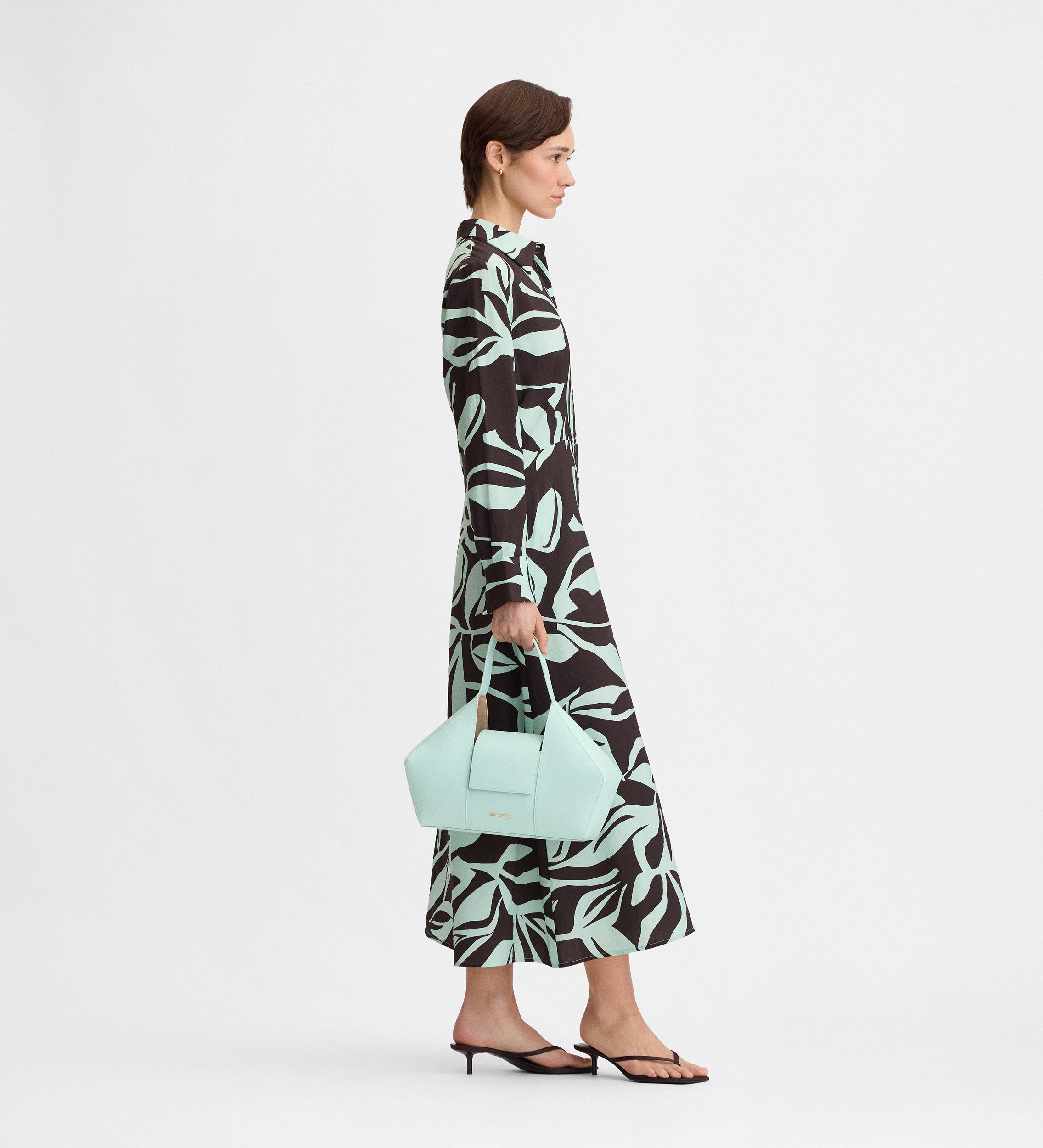 Sac à motif géométrique