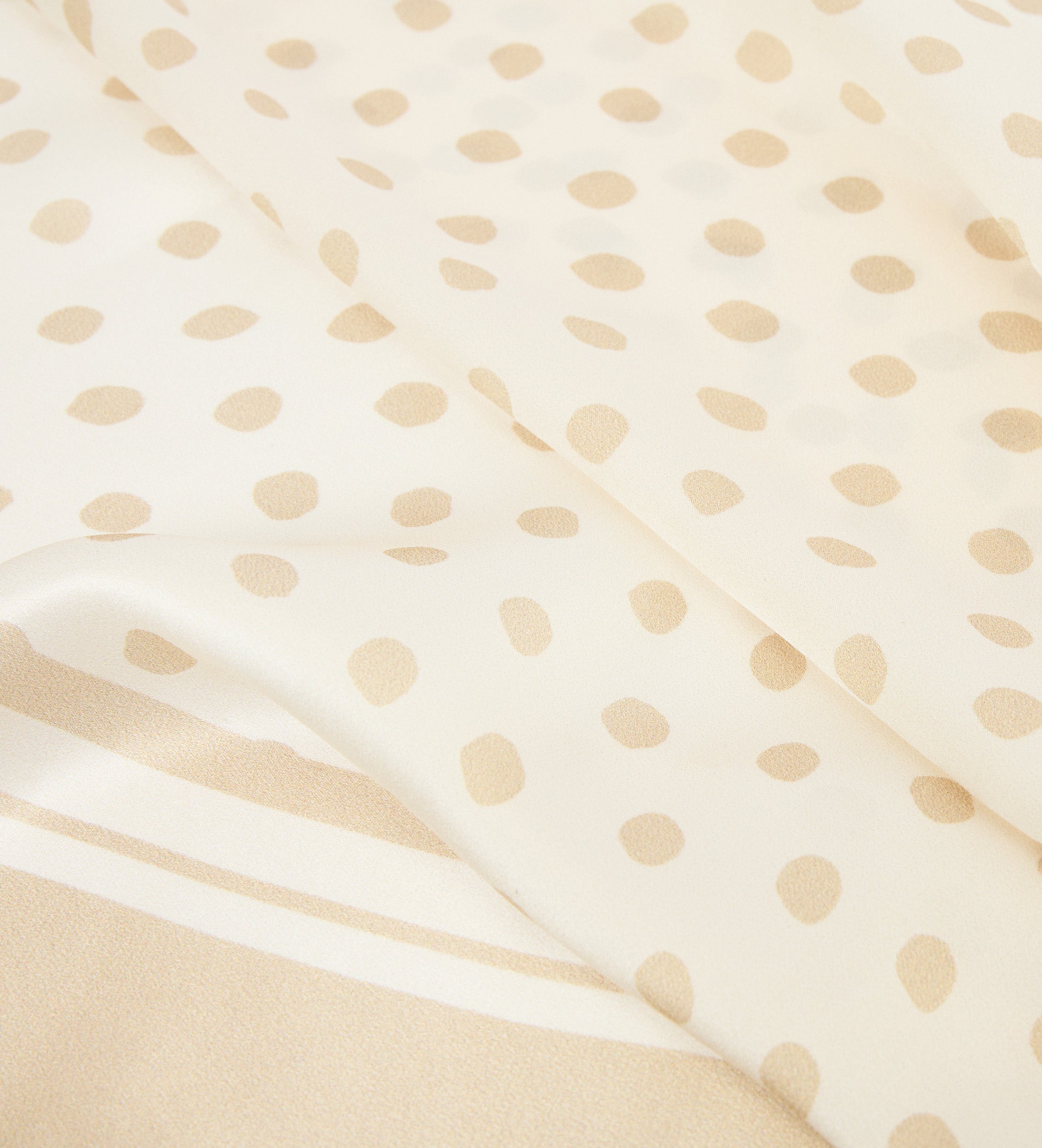 Foulard en soie imprimé