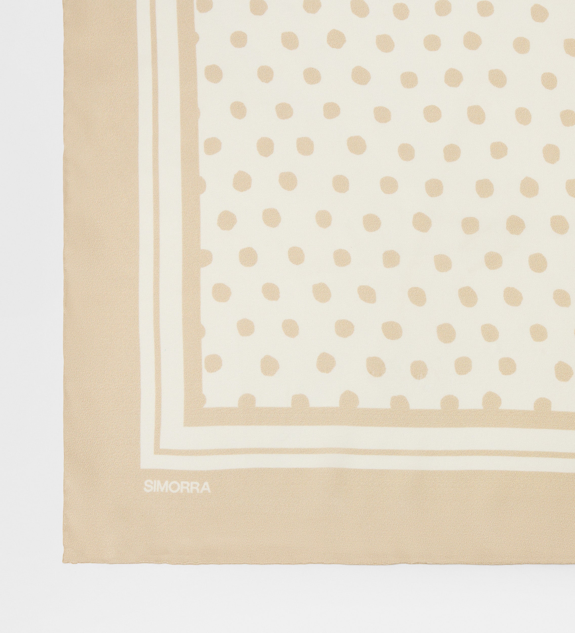 Foulard en soie imprimé