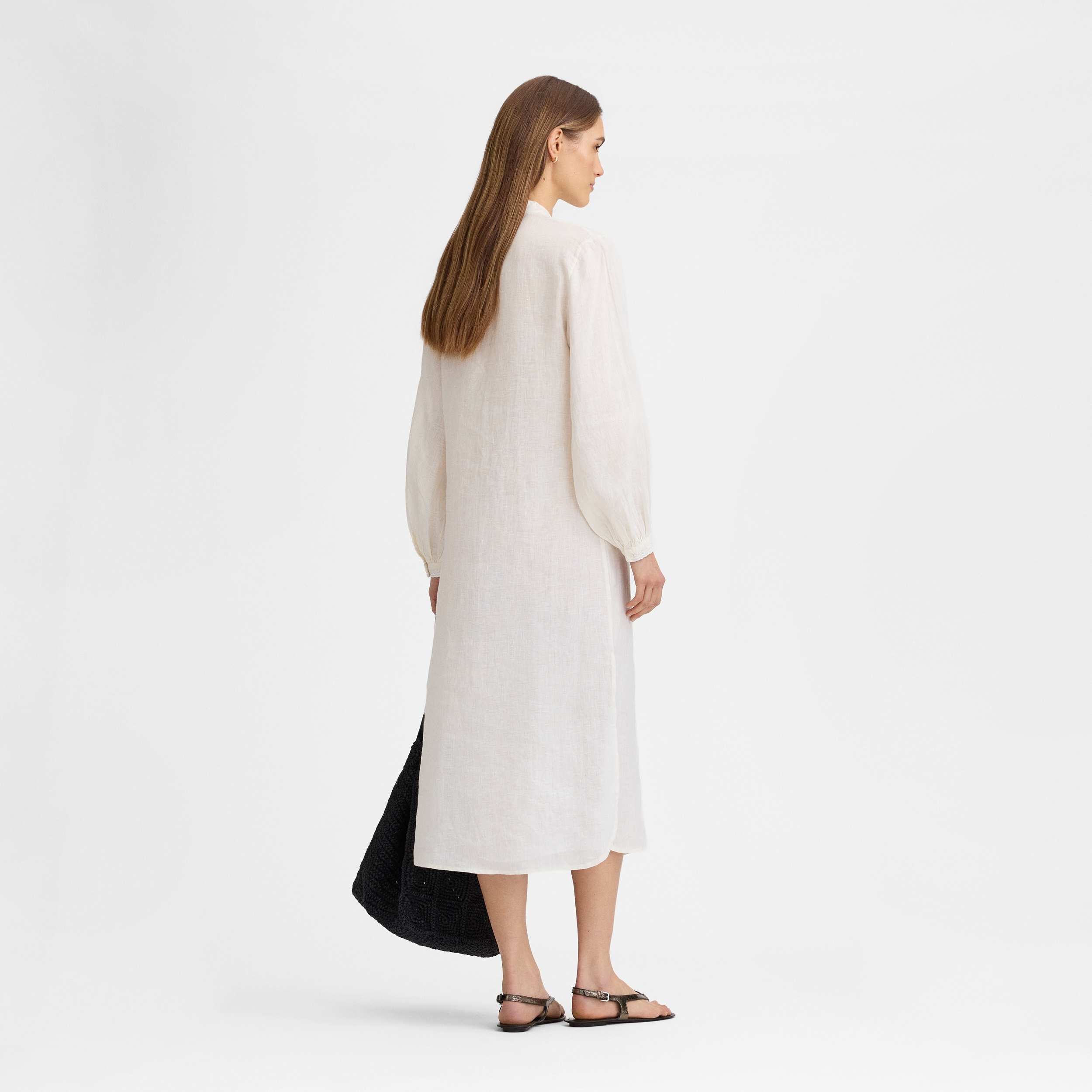 Robe kaftan en lin