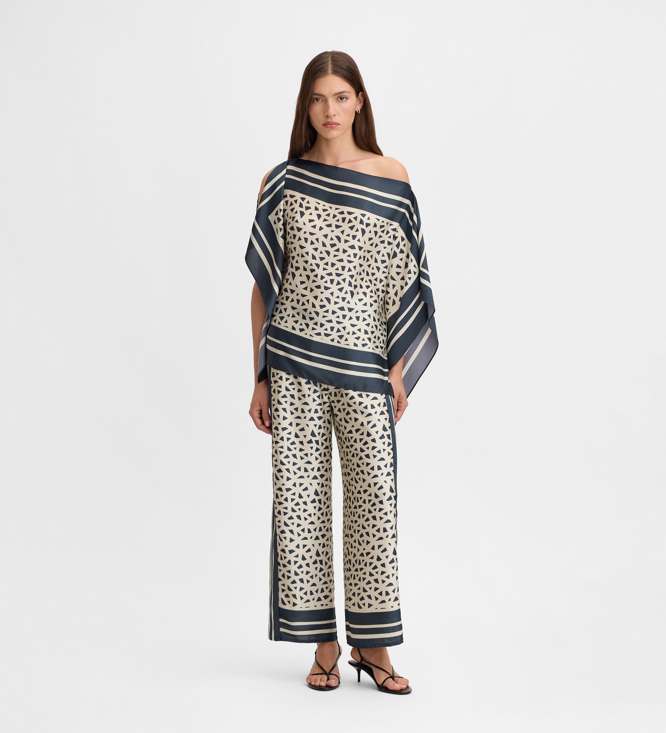 Blouse imprimé foulard