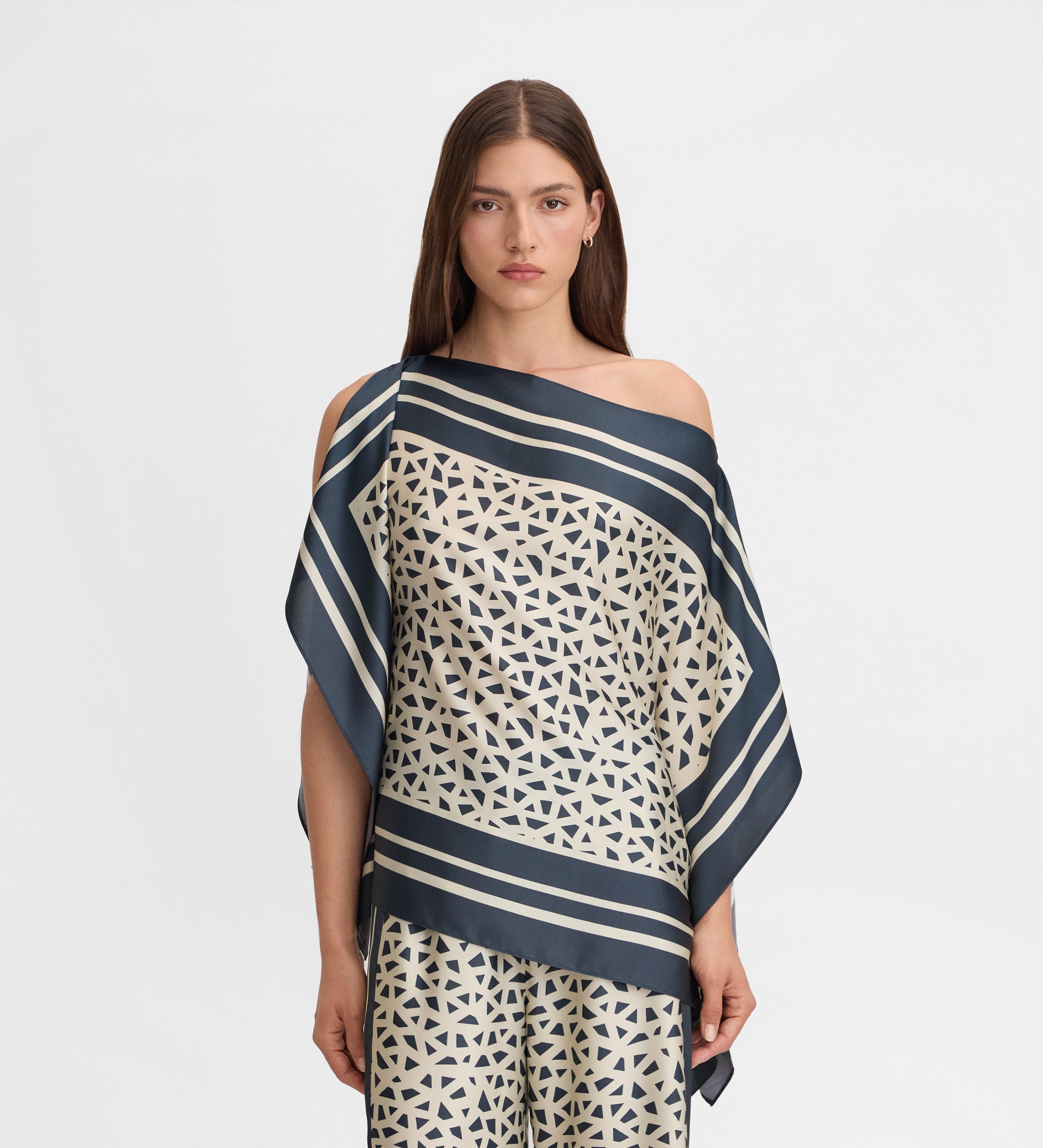 Blouse imprimé foulard