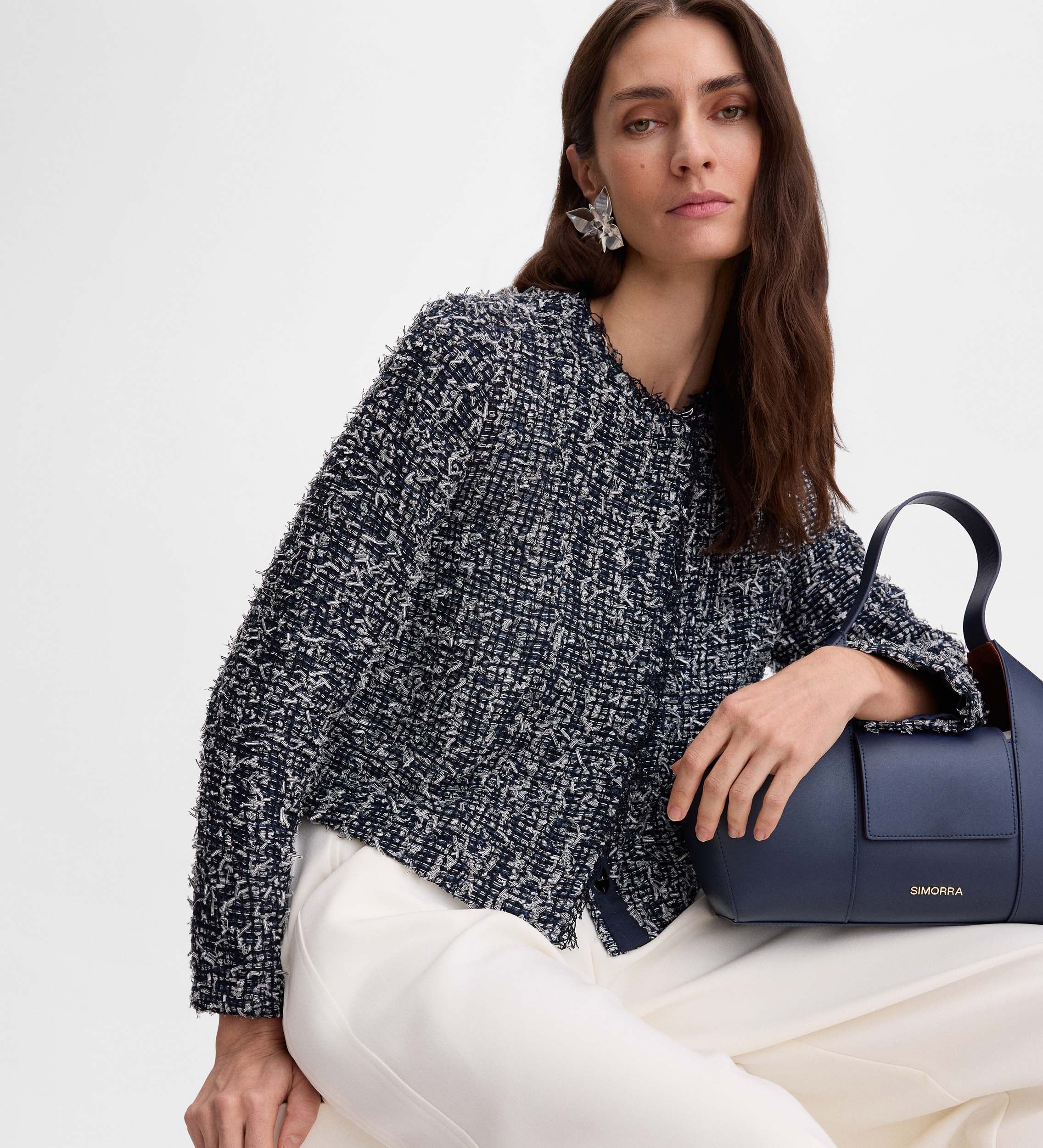 Chaqueta de tweed