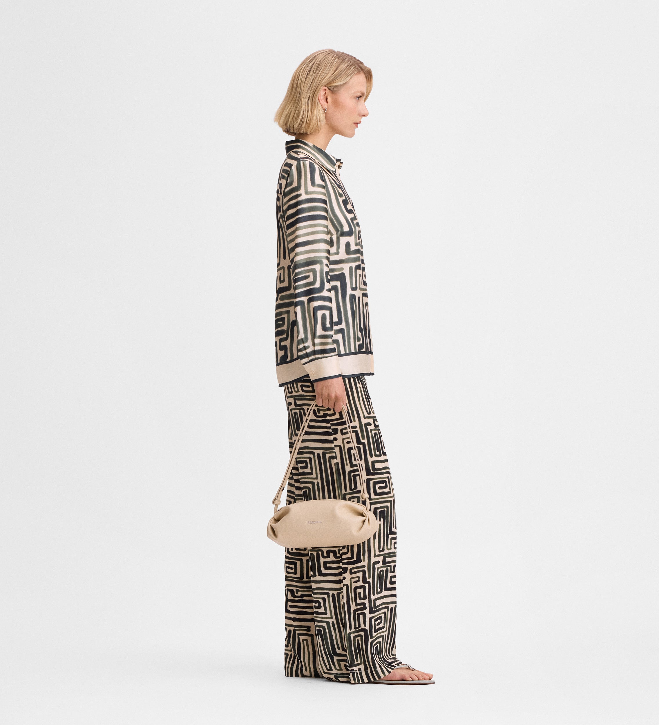 Chemise fluide imprimée