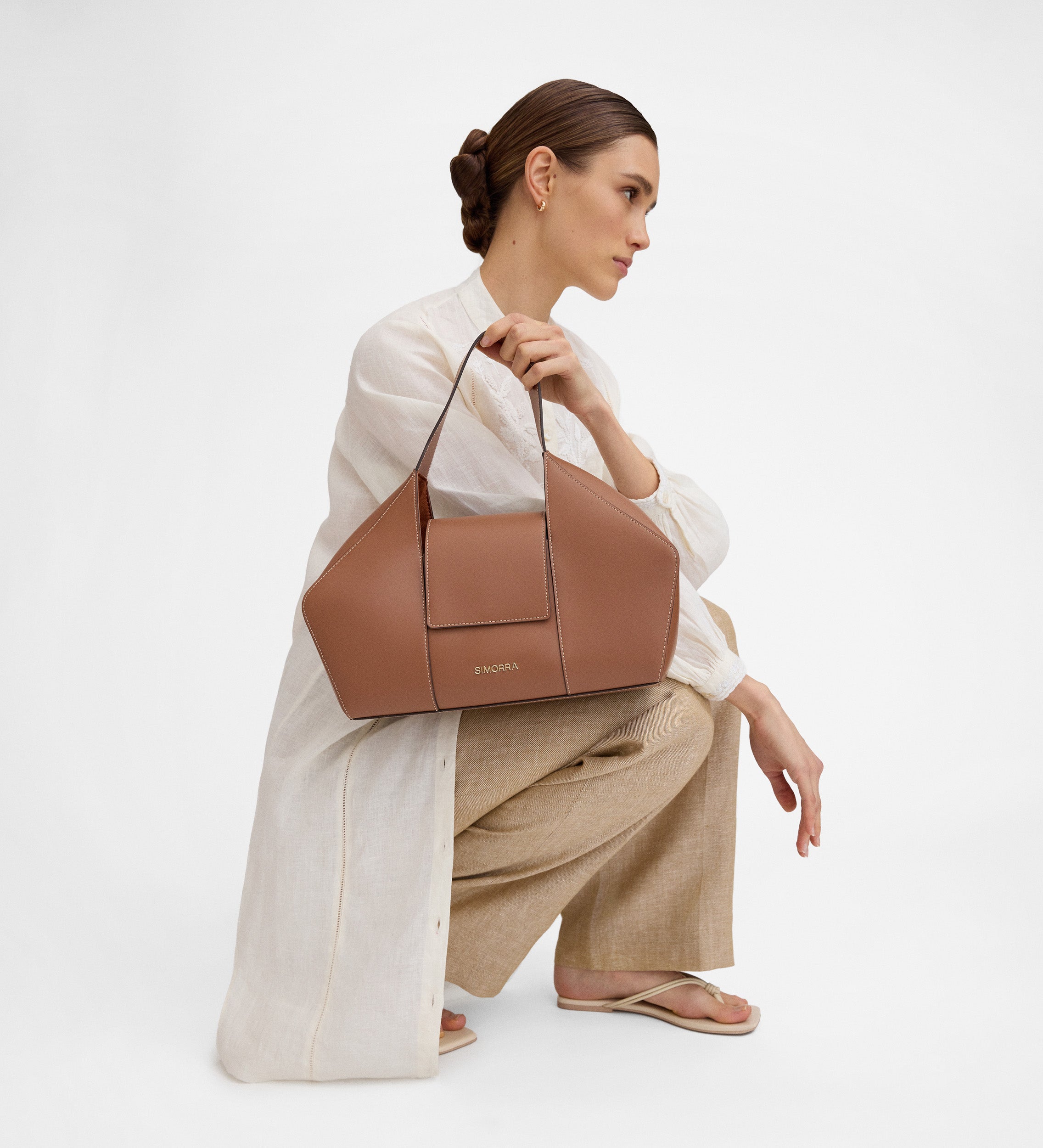 Sac à motif géométrique