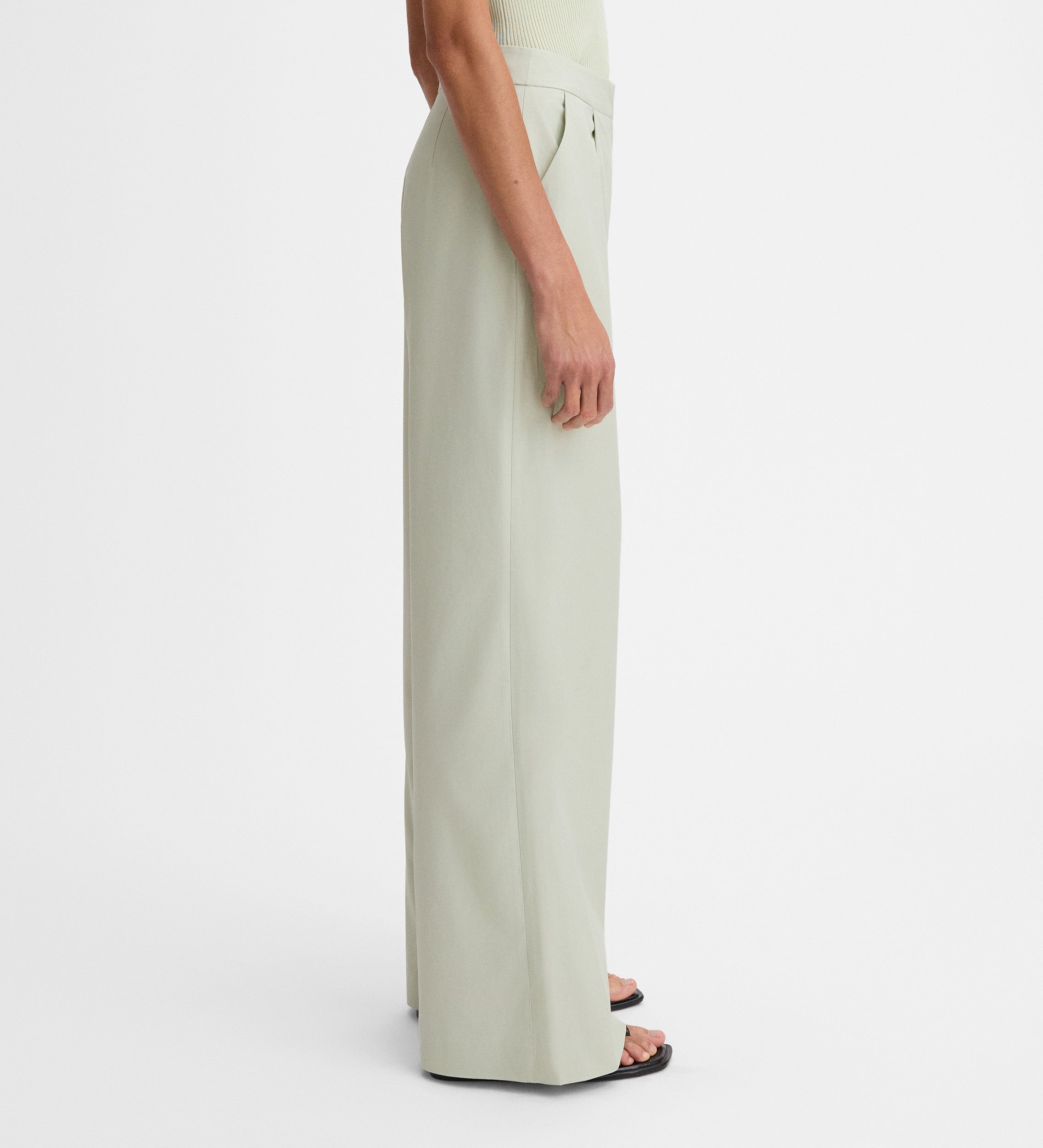 Pantalon large à pinces