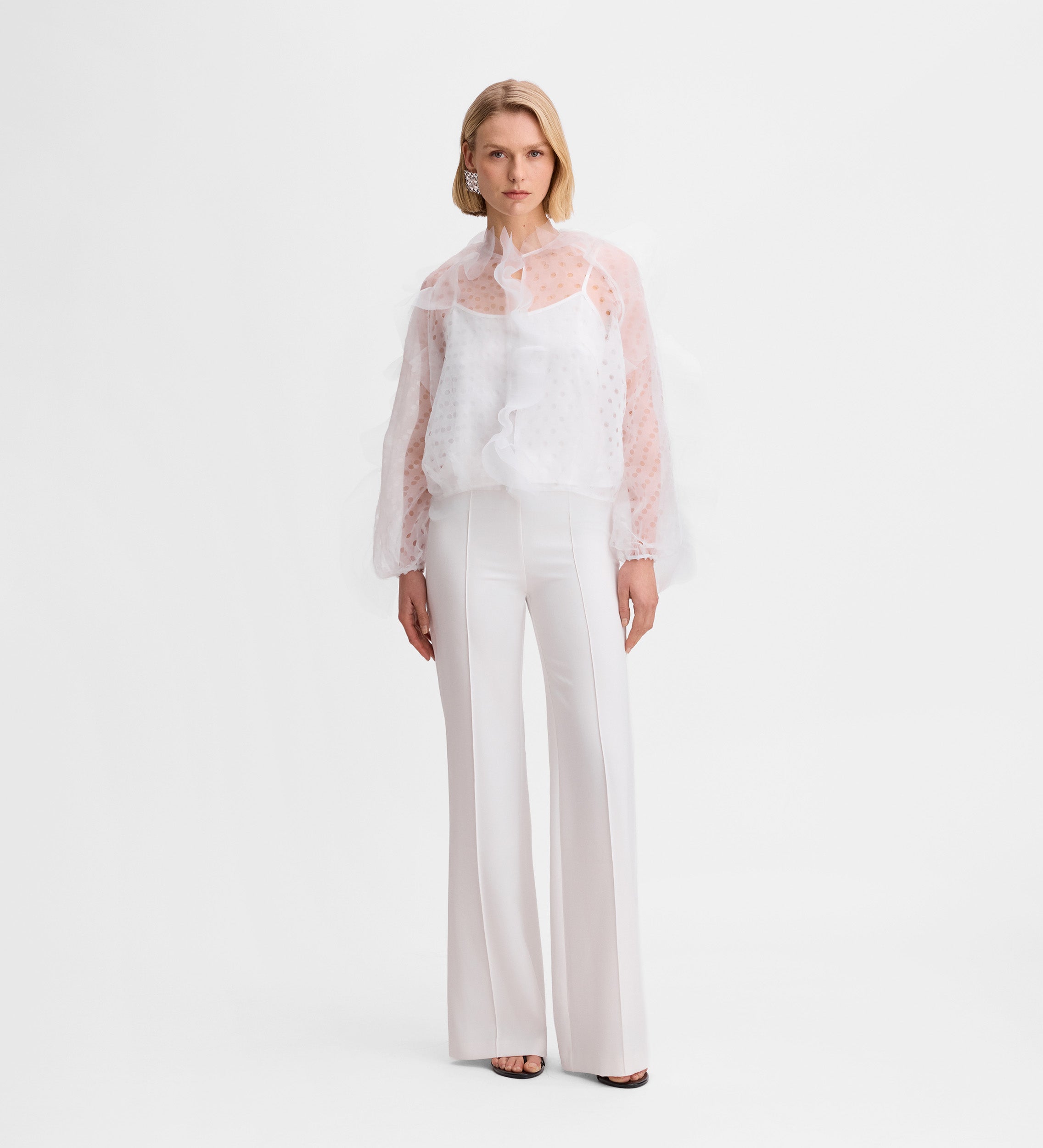 Blouson aviateur organza