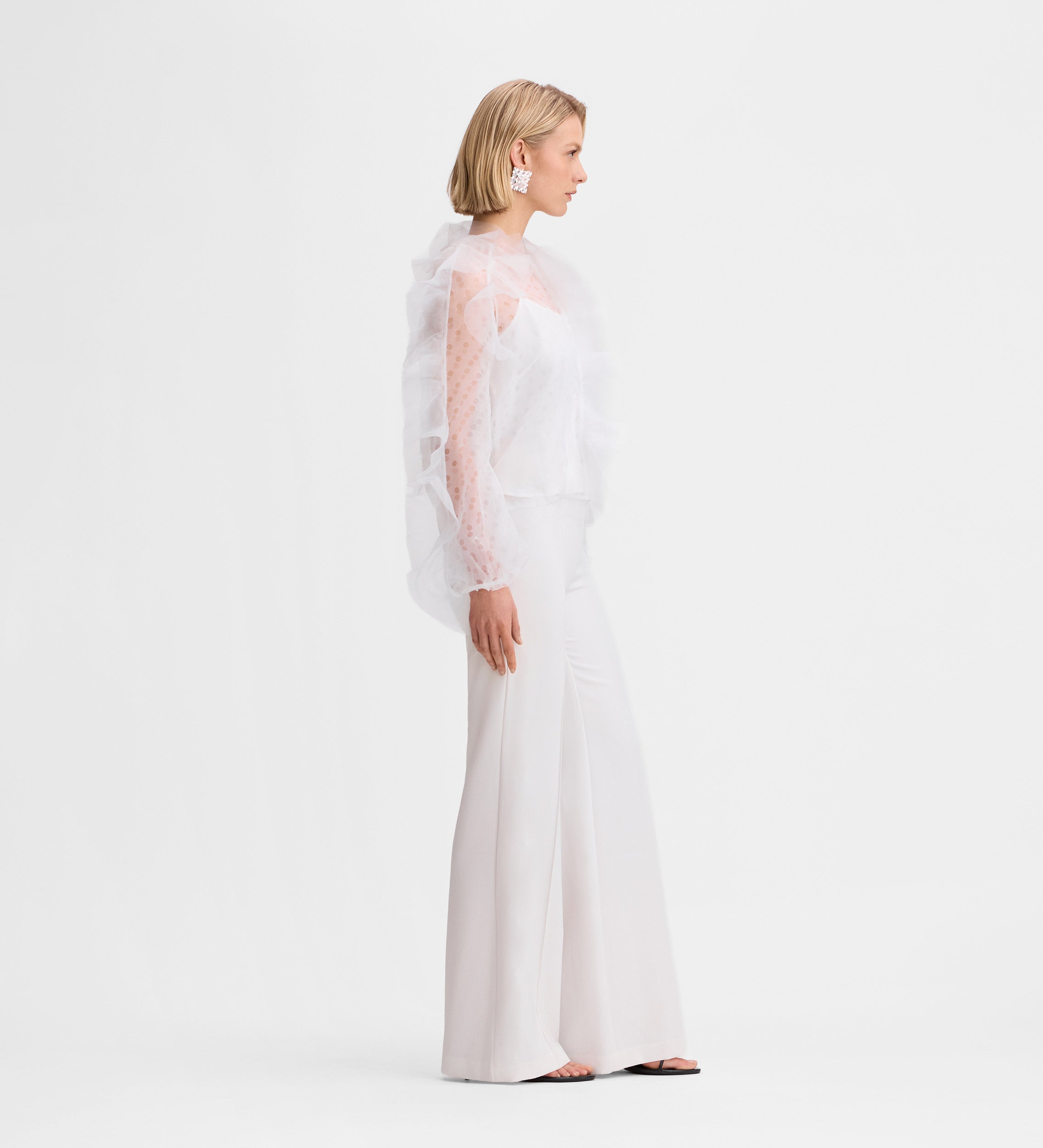 Blouson aviateur organza