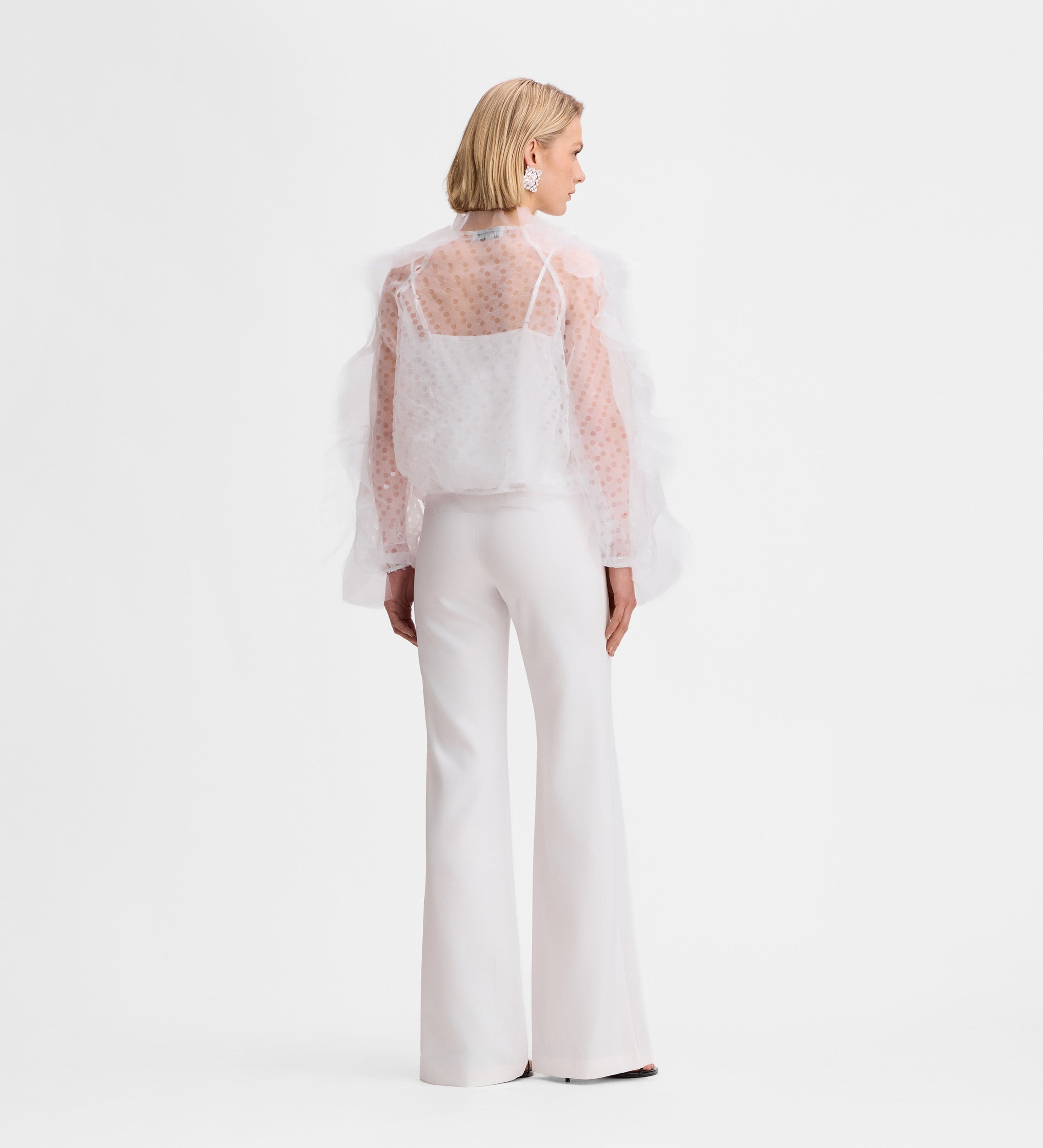 Blouson aviateur organza