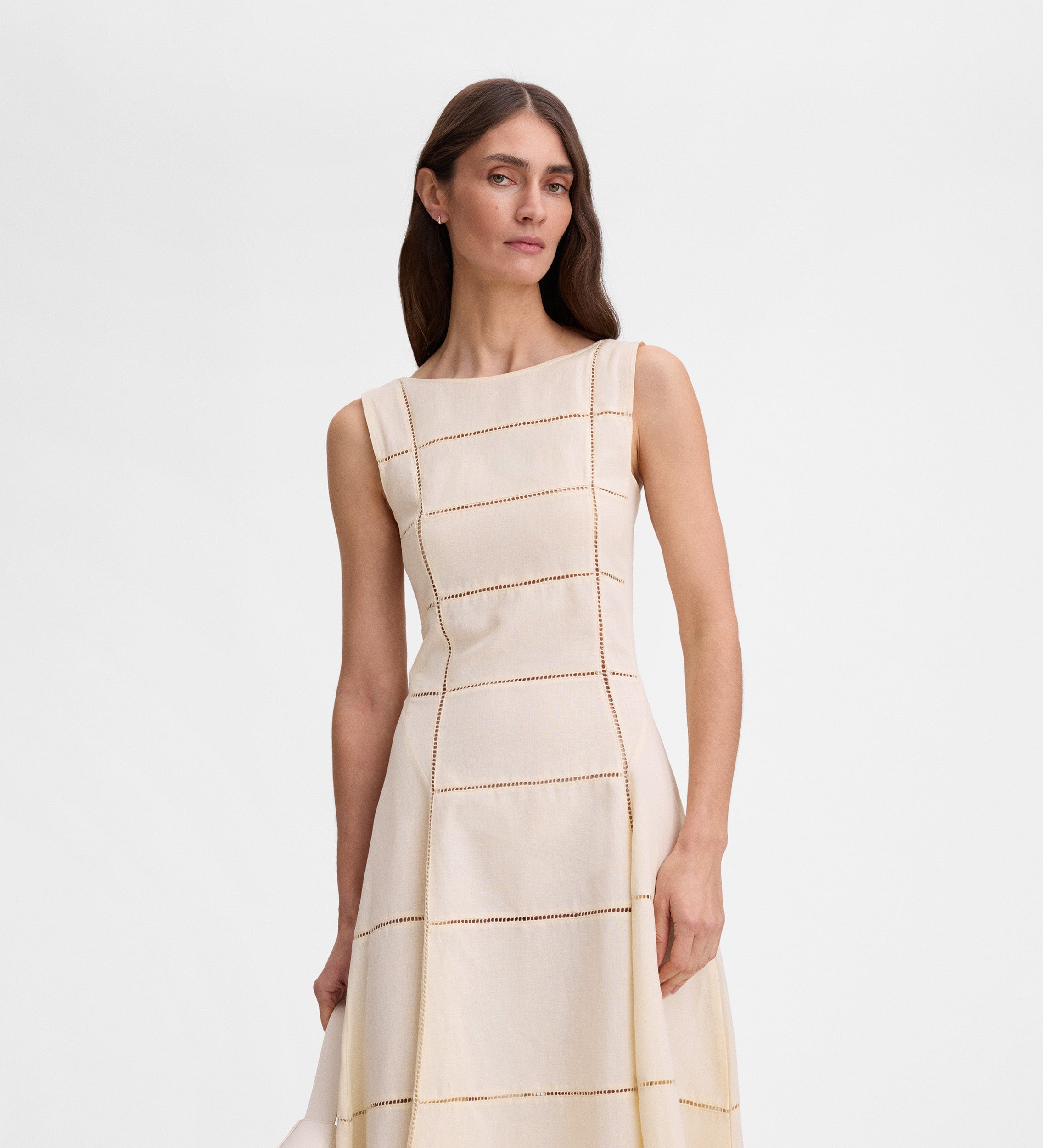 Long linen dress
