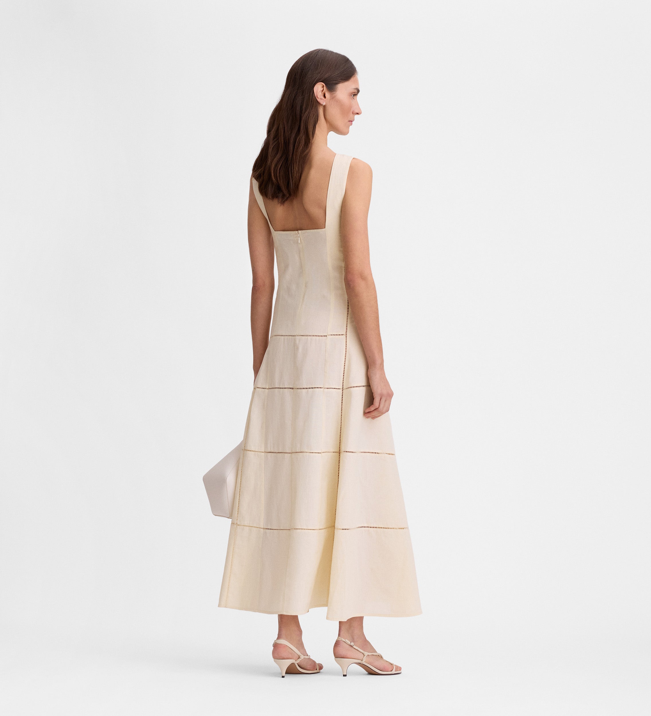 Long linen dress