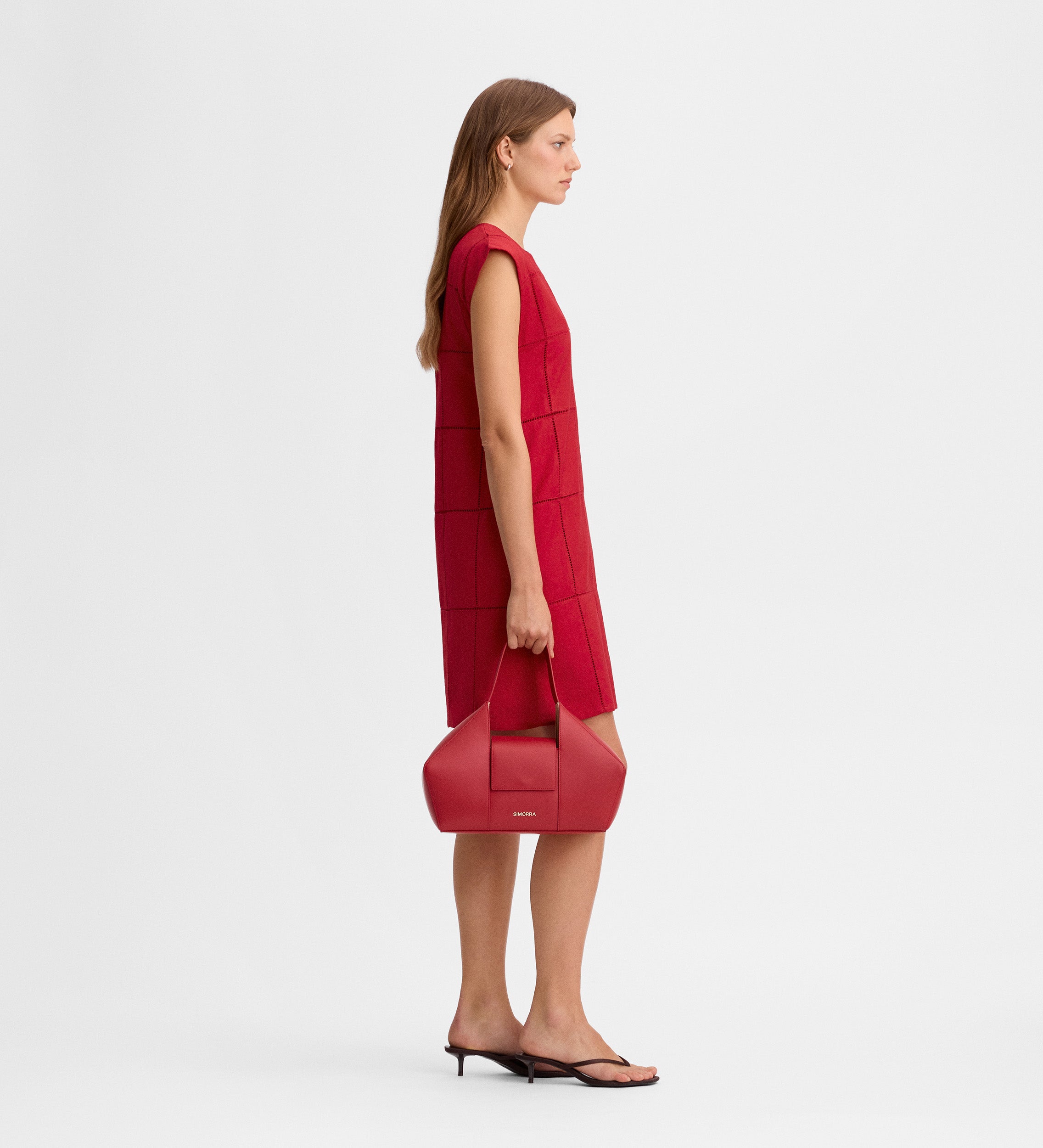 Linen mini dress