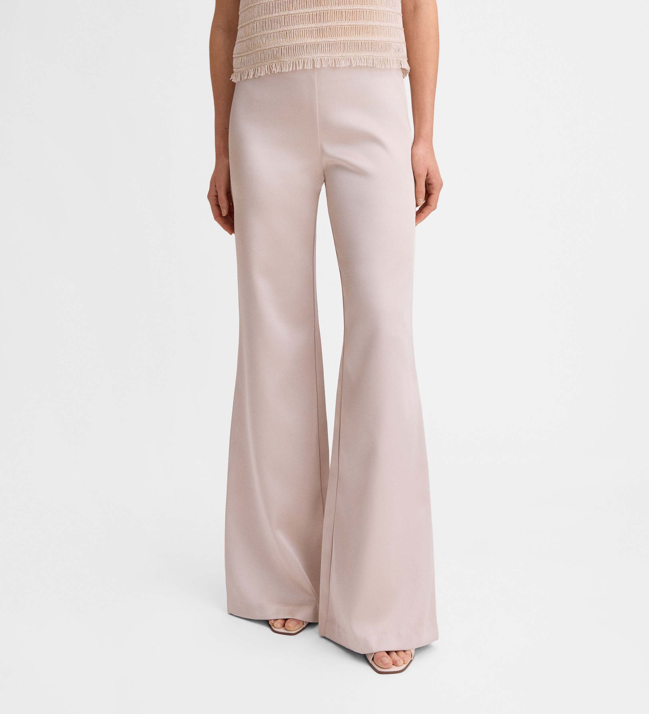 Pantalón palazzo satén