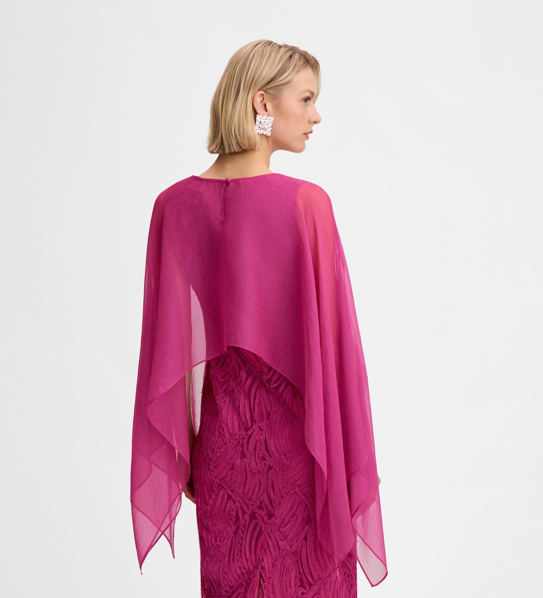 Poncho de gasa