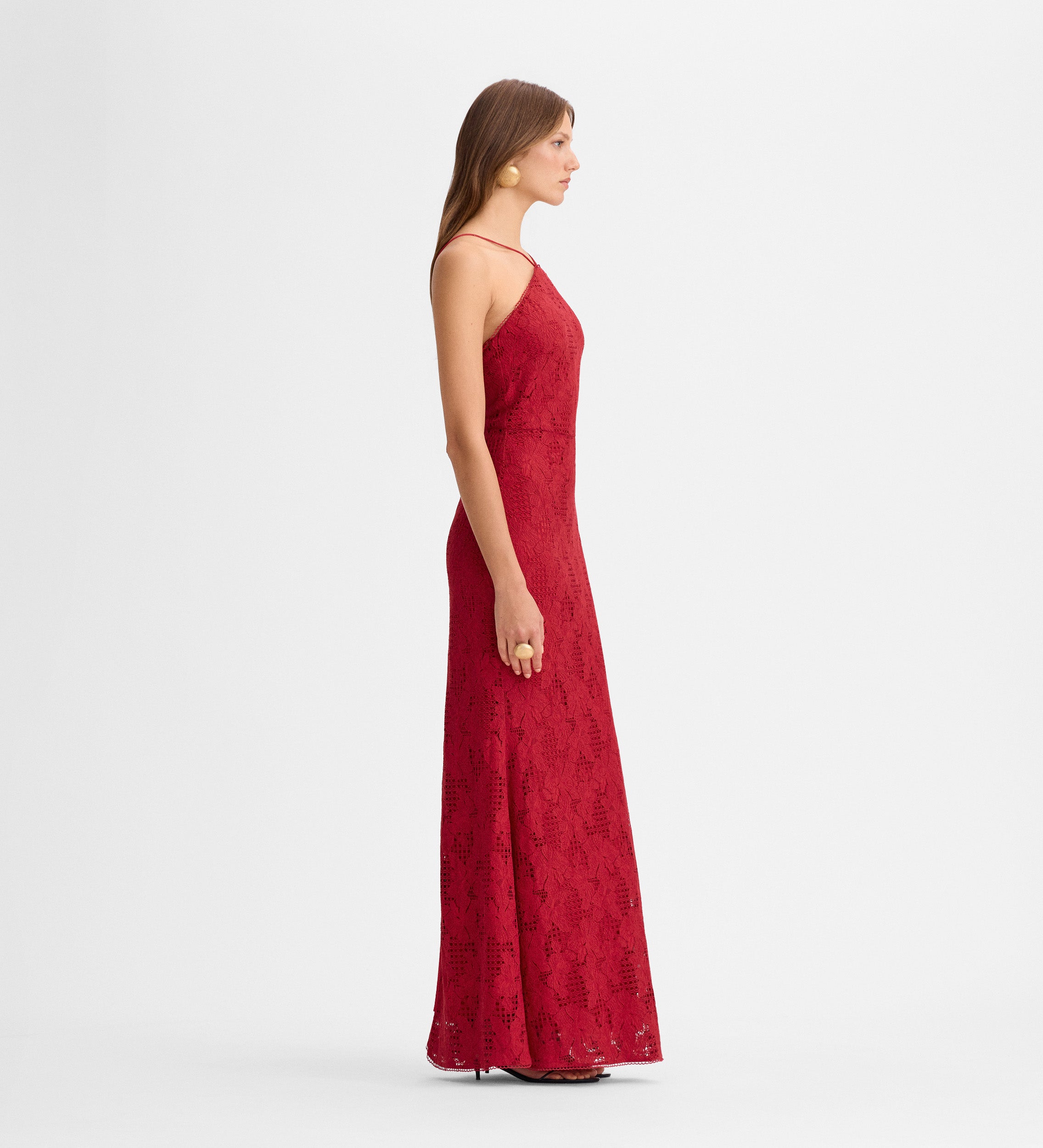 Long lace dress