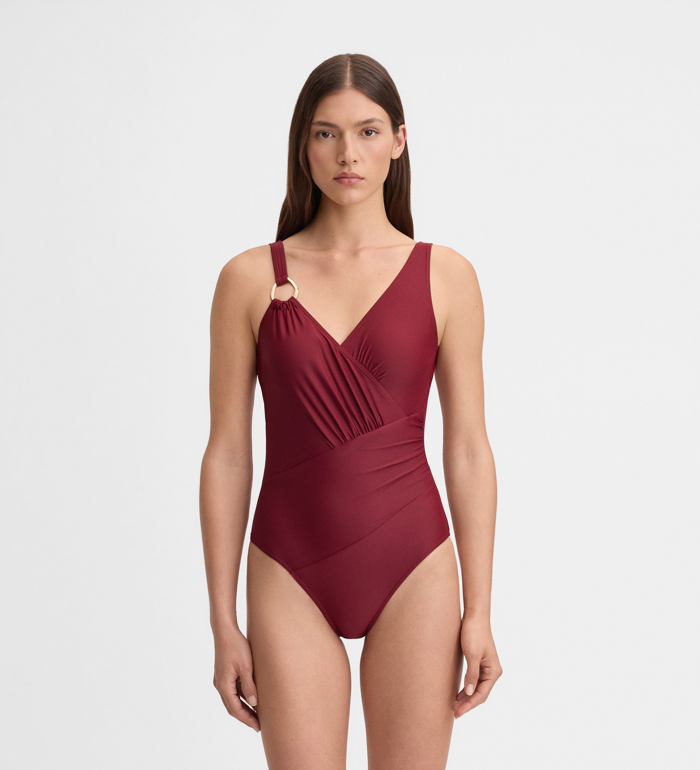 Maillot de bain drapé