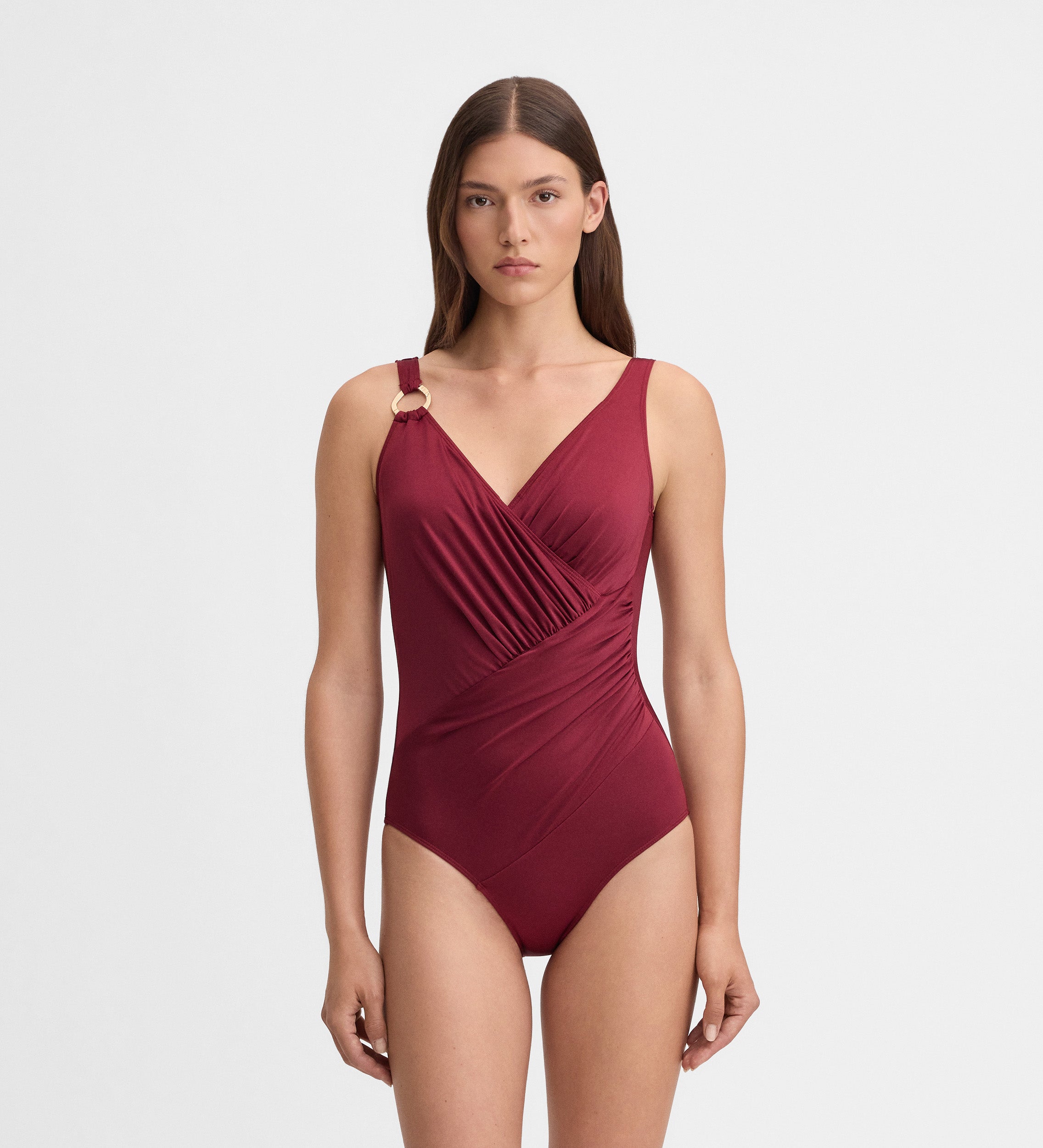 Maillot de bain drapé