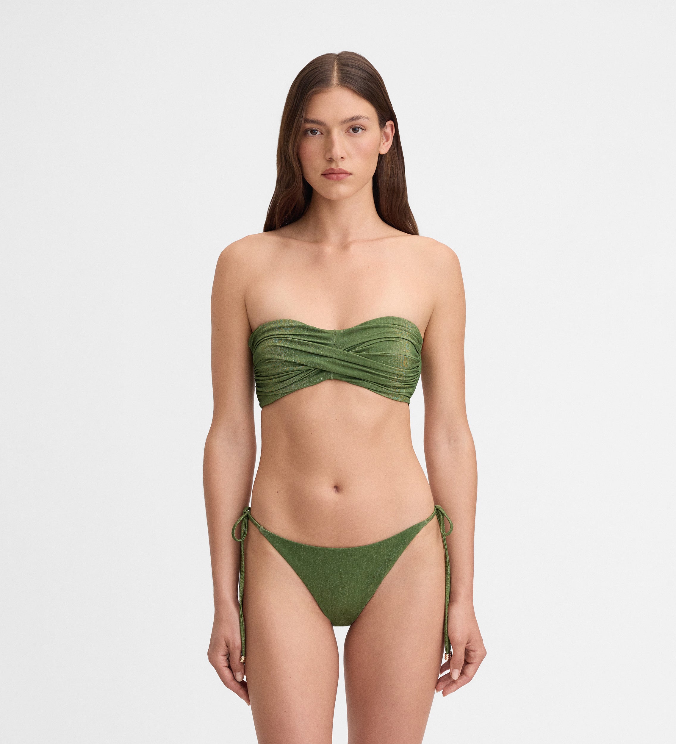 Bandeau bikini top