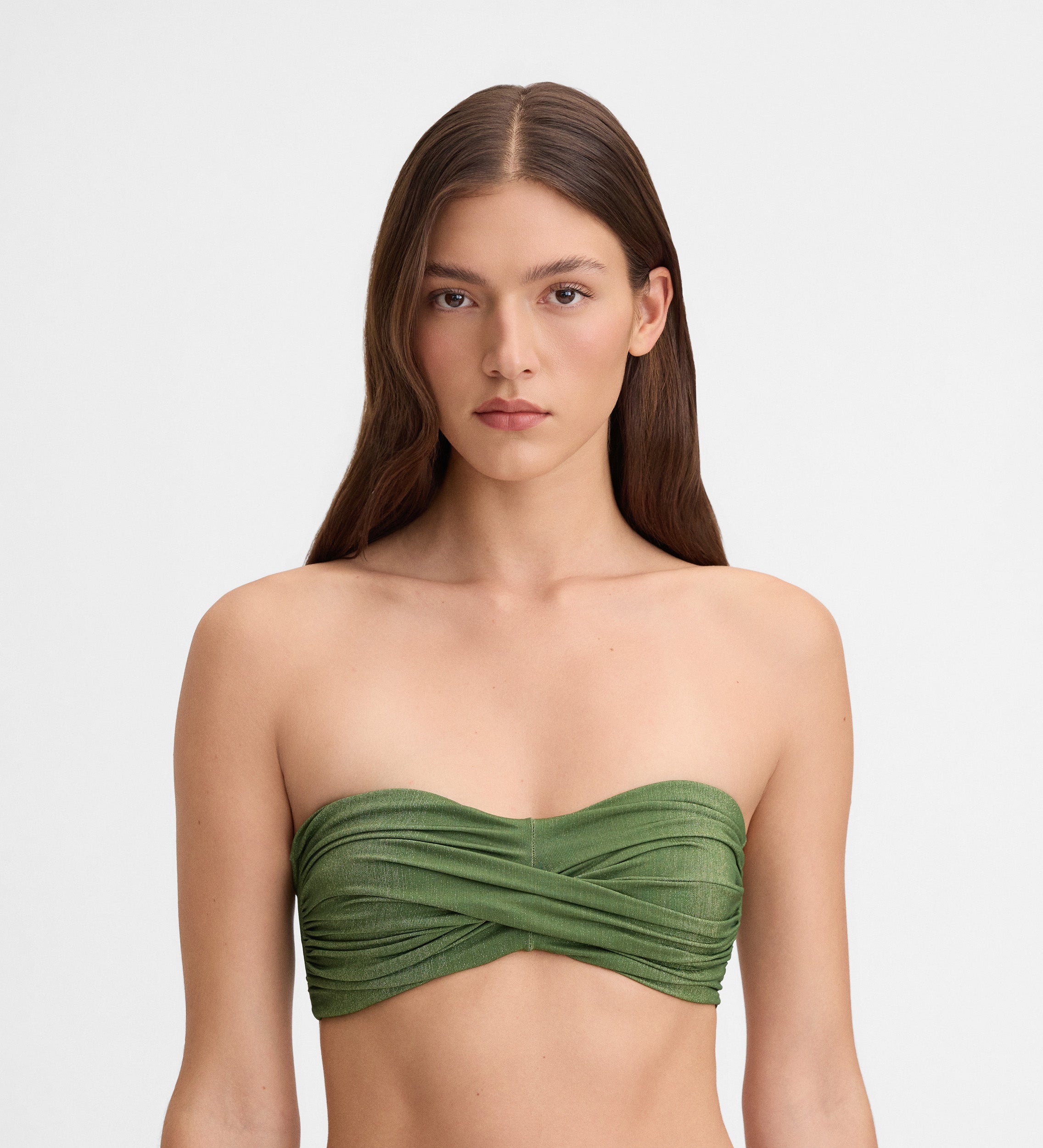 Bandeau bikini top