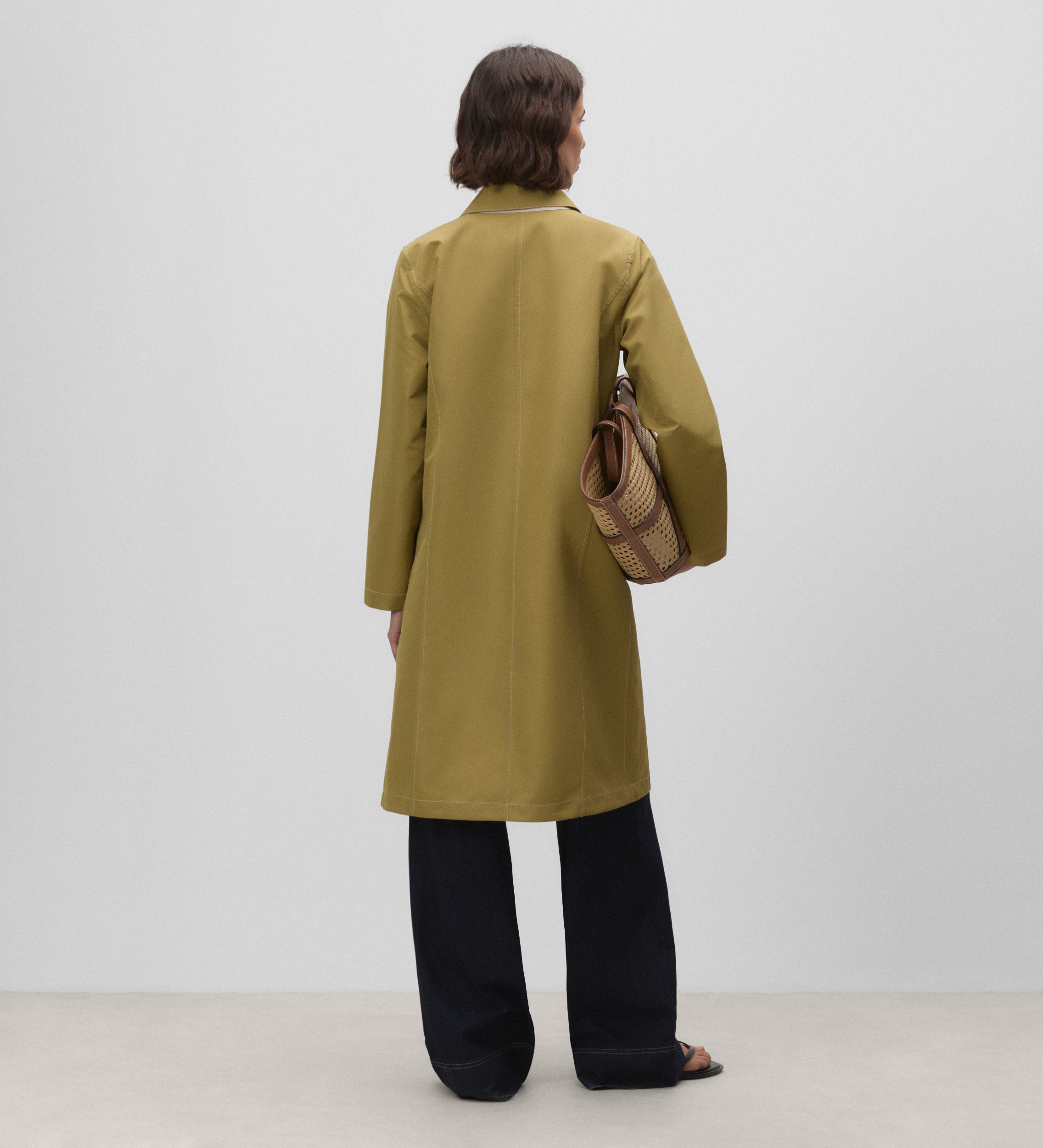 Long reversible parka