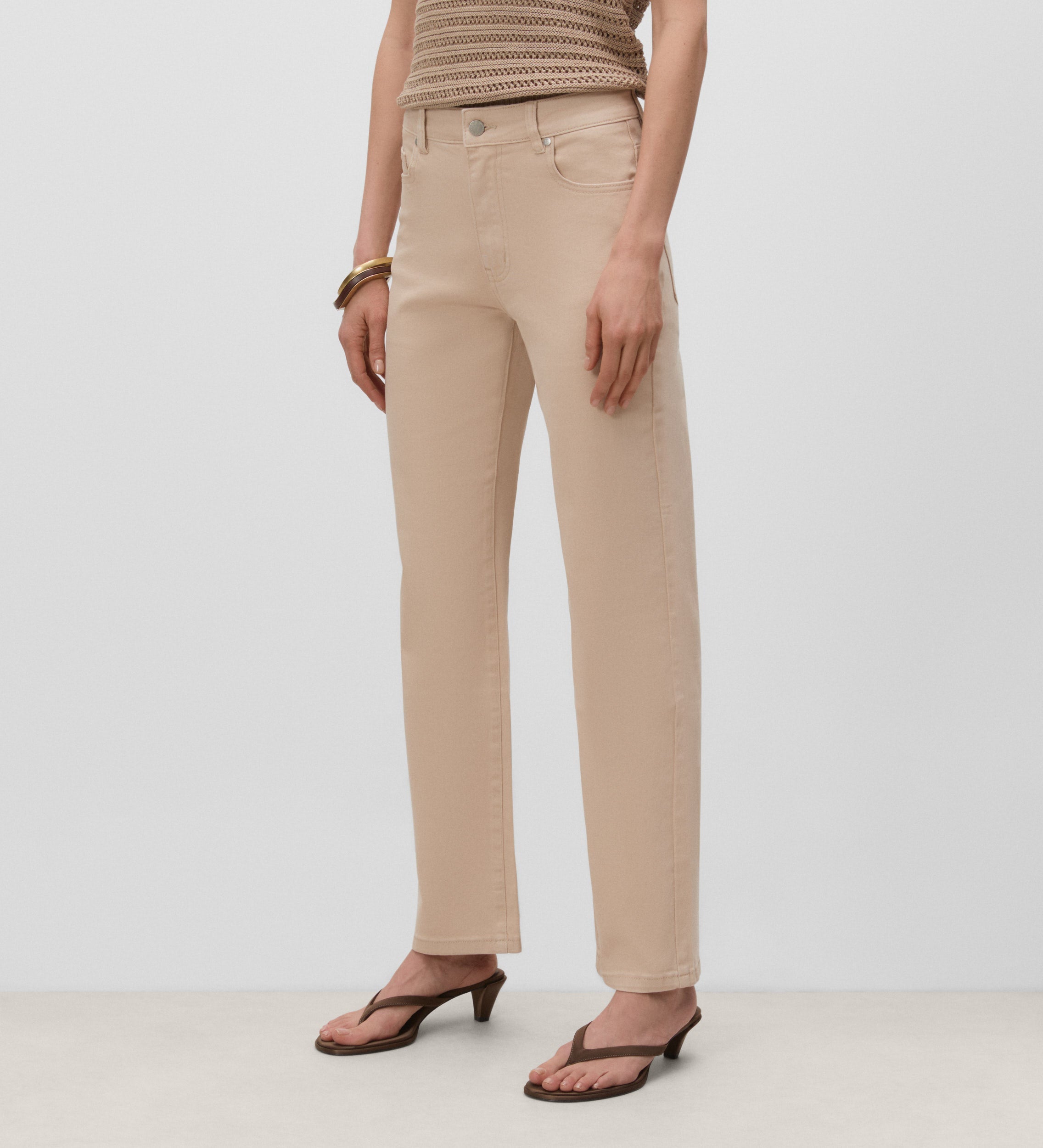 Straight pants